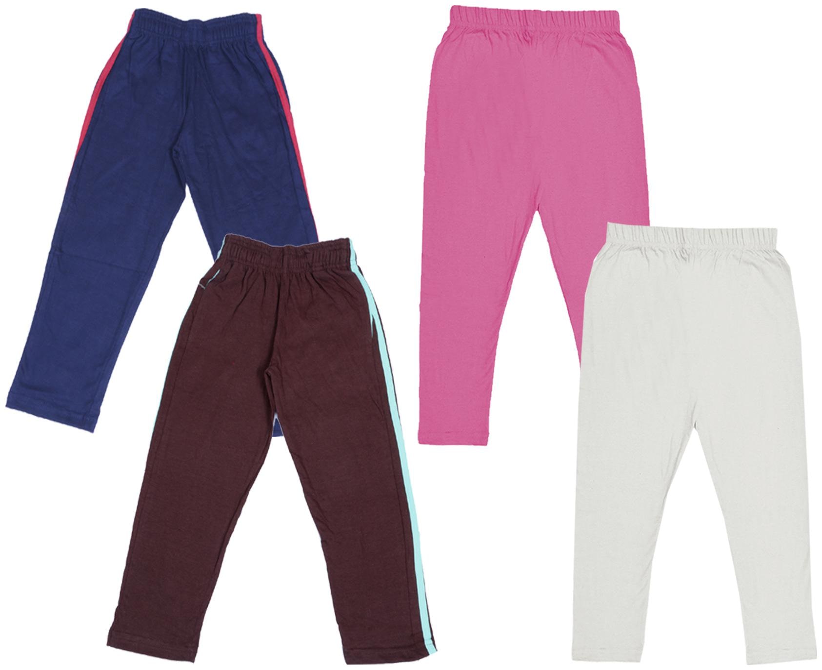 

Kavya Girl Cotton Solid Capri - Multi