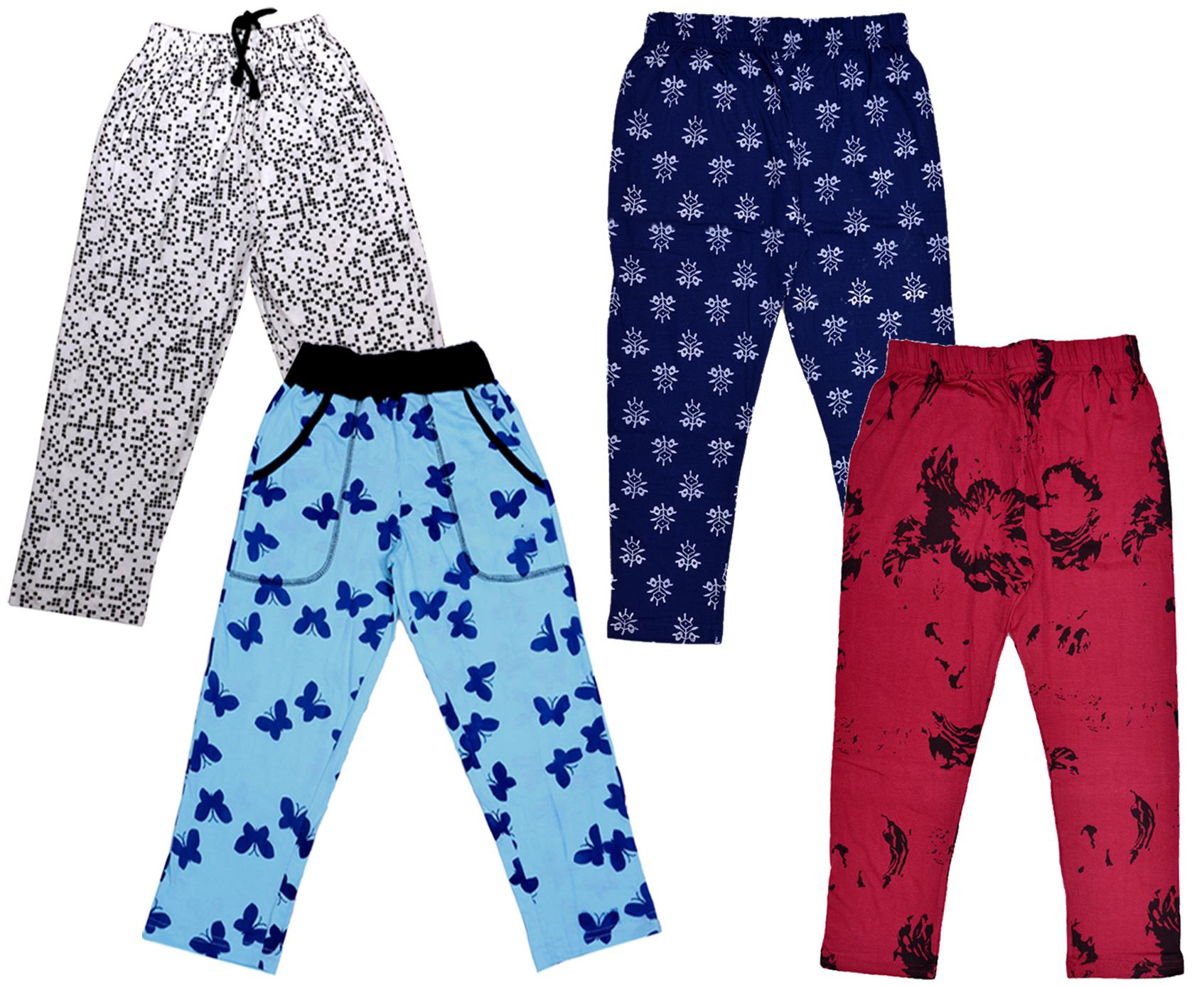 

Kavya Girl Cotton Printed Capri - Multi