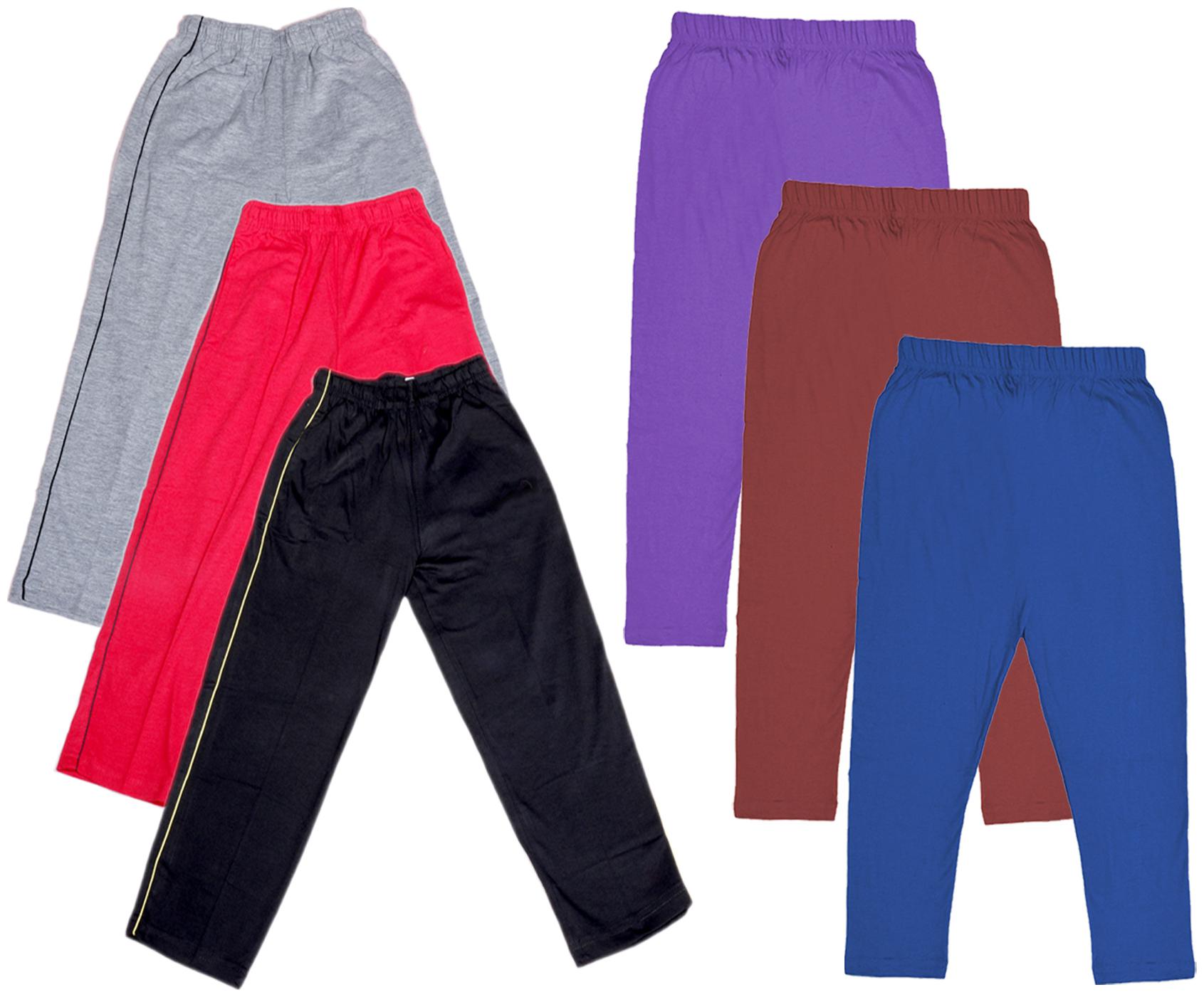 

Kavya Girl Cotton Solid Capri - Multi