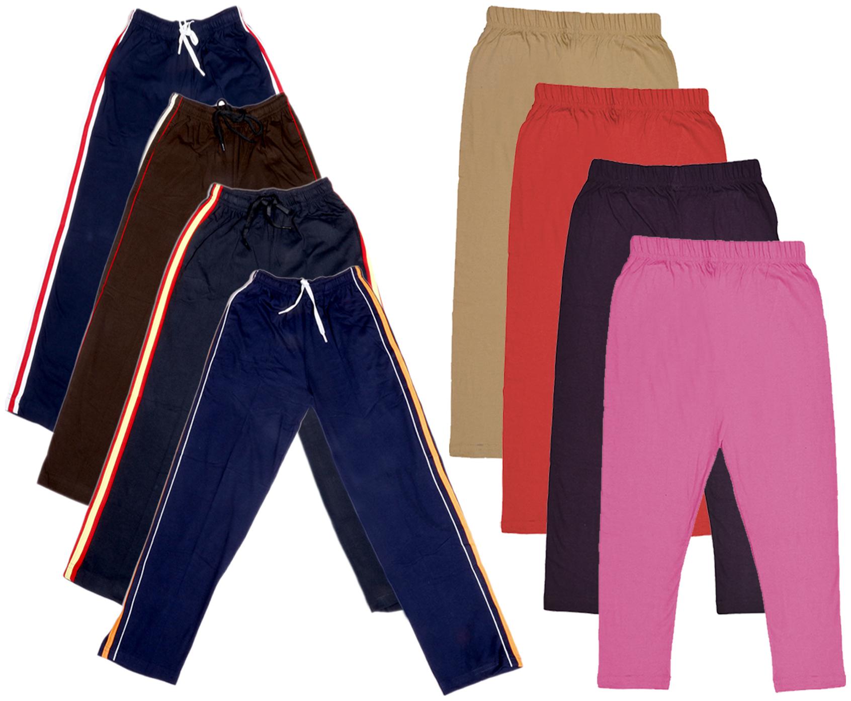 

Kavya Girl Cotton Solid Capri - Multi