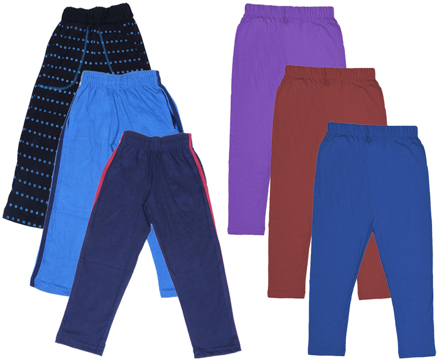 

Kavya Girl Cotton Solid Capri - Multi
