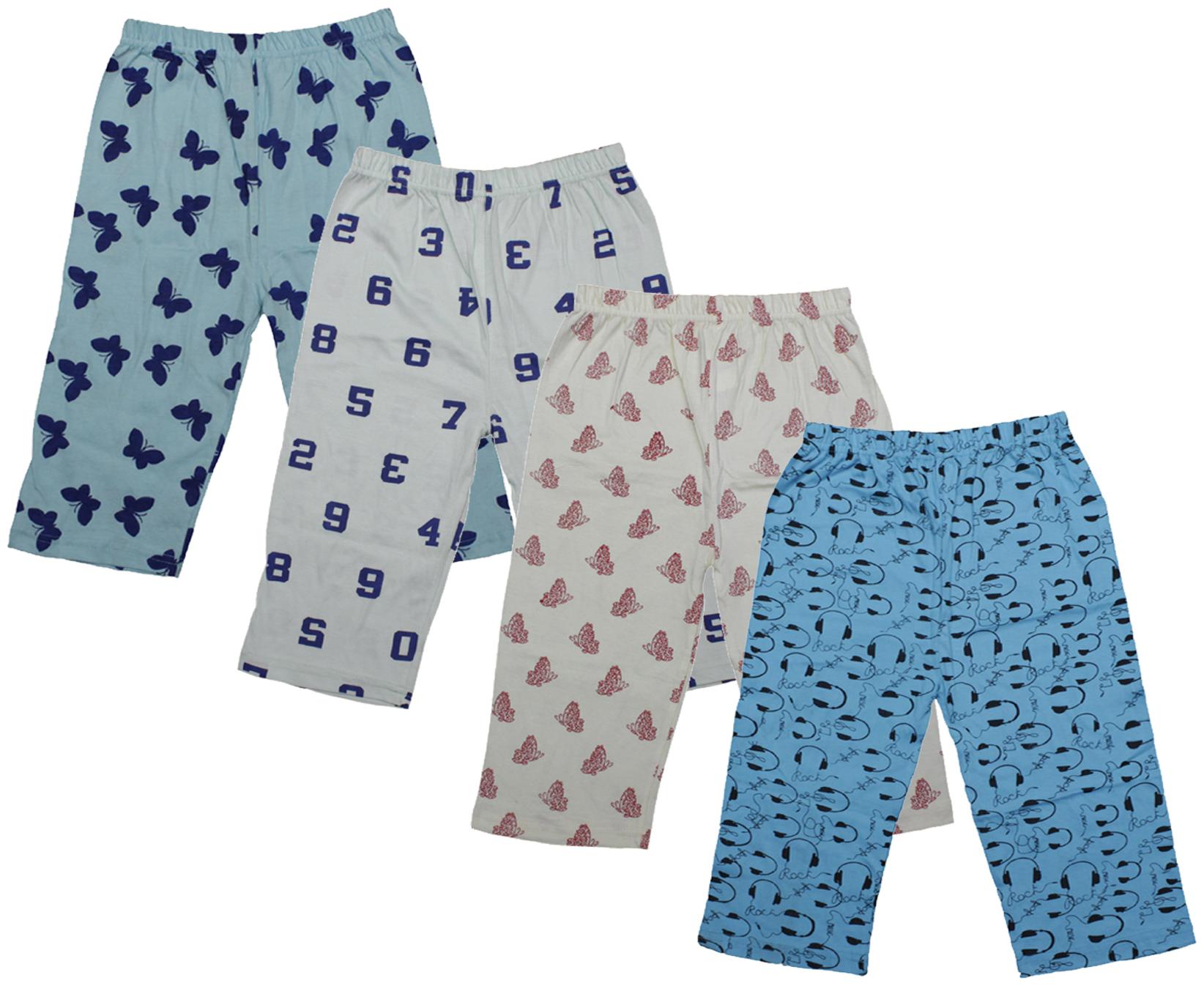 

Kavya Girl Cotton Printed Capri - Multi