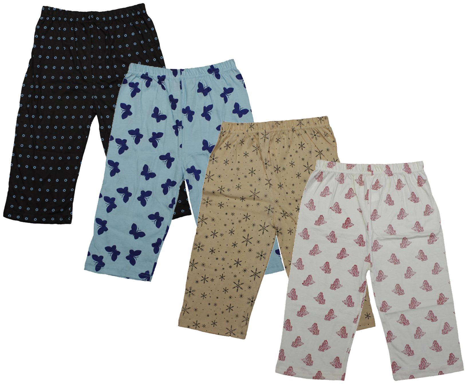 

Kavya Girl Cotton Printed Capri - Multi