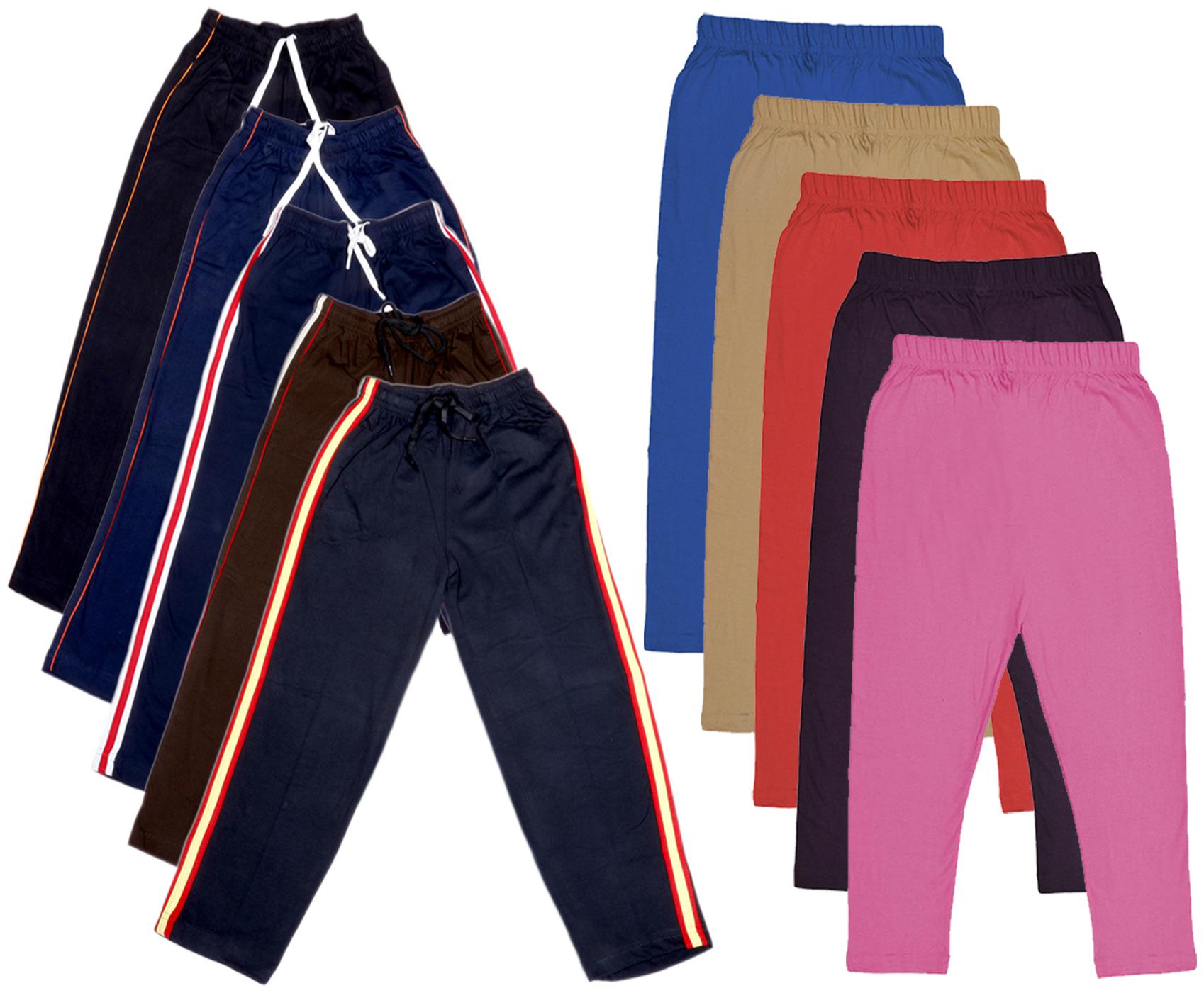 

Kavya Girl Cotton Solid Capri - Multi