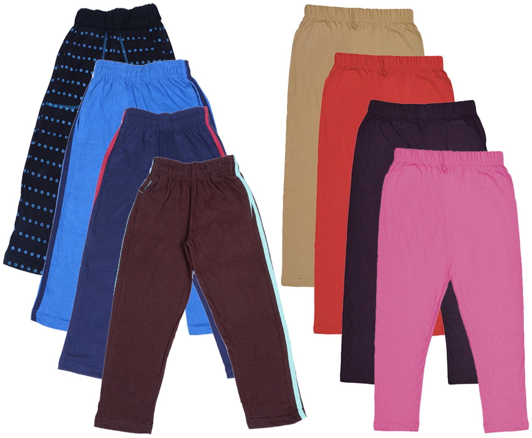 

Kavya Girl Cotton Solid Capri - Multi