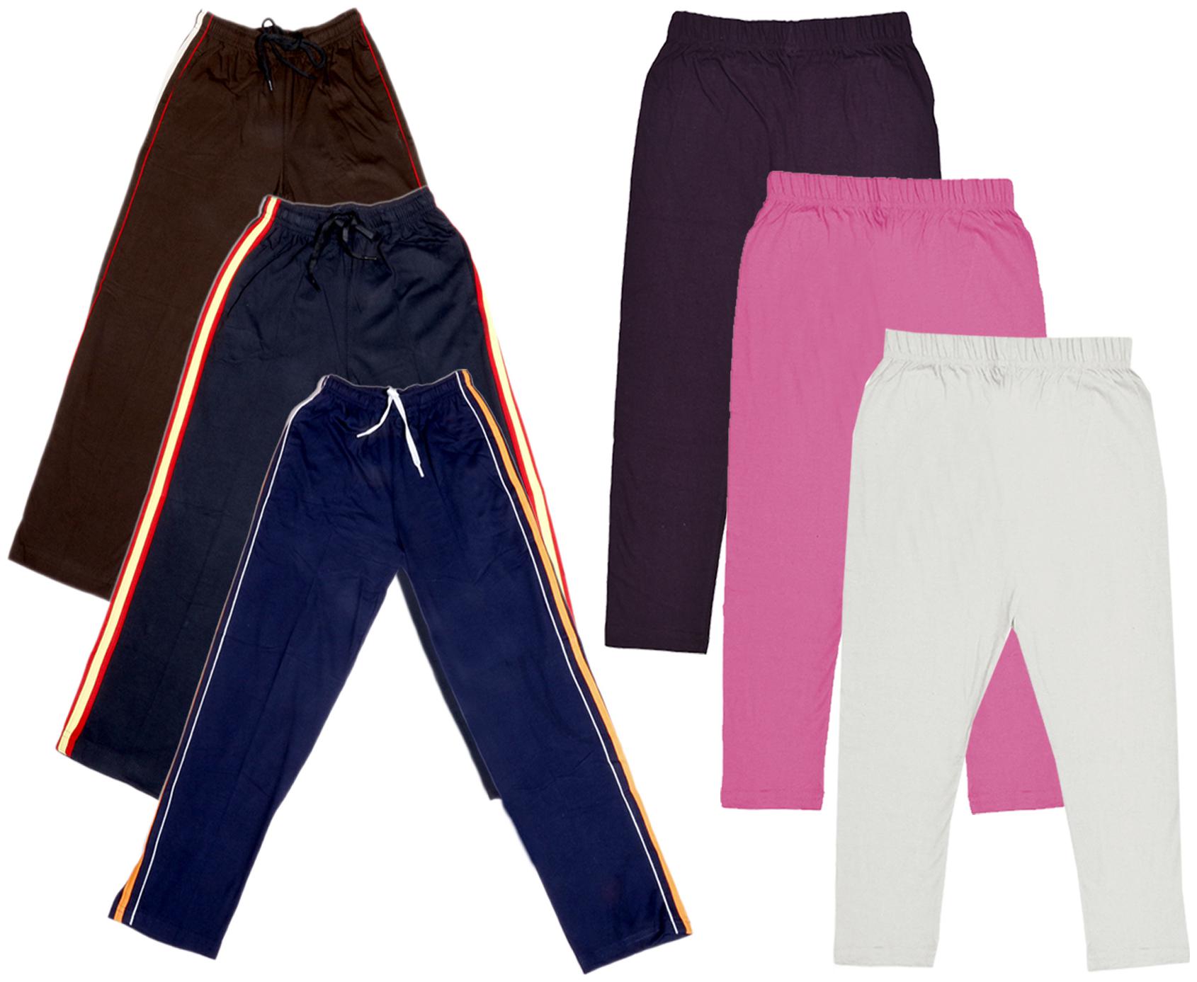 

Kavya Girl Cotton Solid Capri - Multi