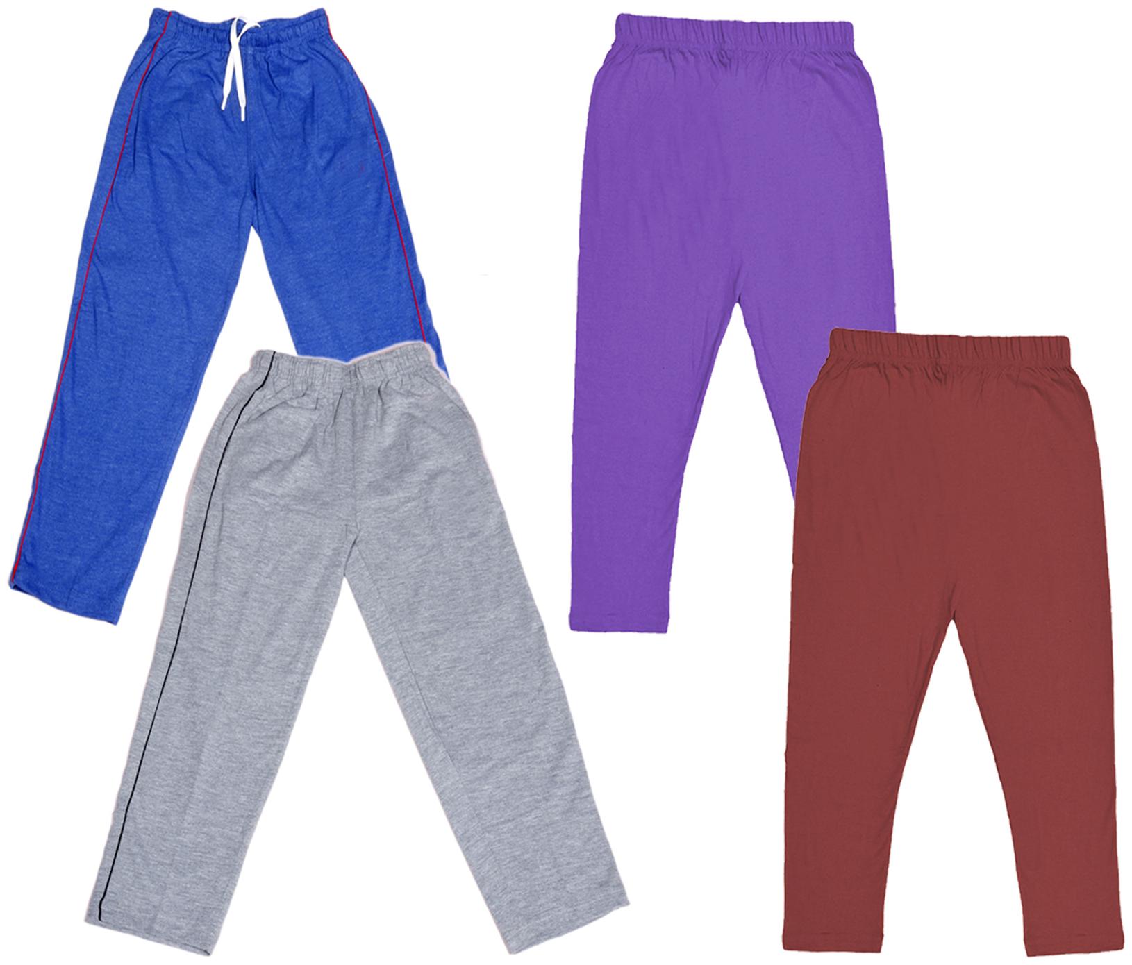 

Kavya Girl Cotton Solid Capri - Multi