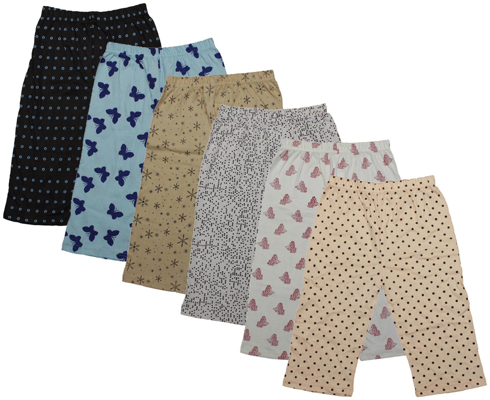 

Kavya Girl Cotton Printed Capri - Multi