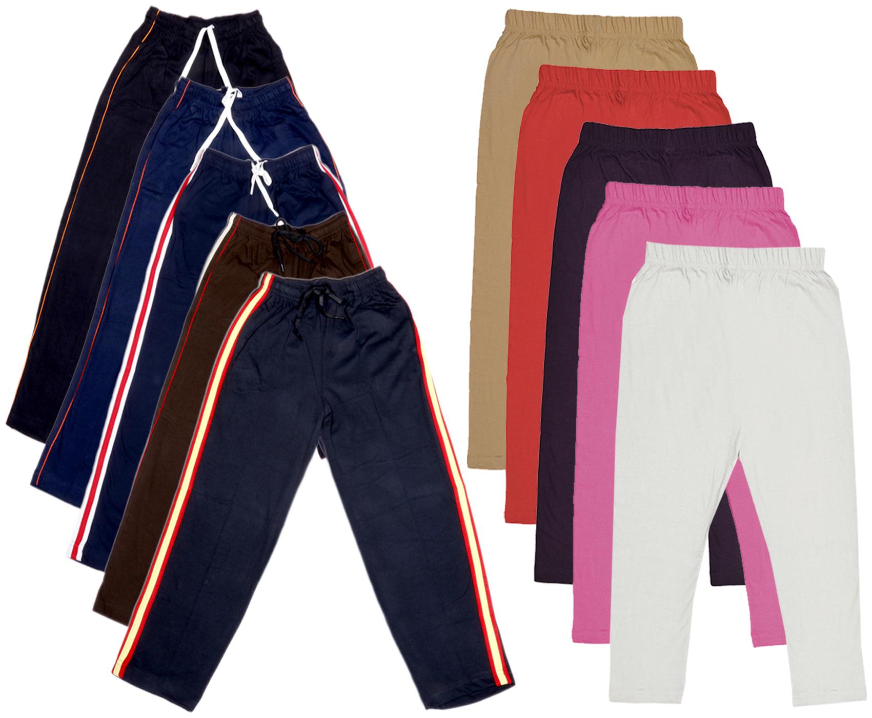 

Kavya Girl Cotton Solid Capri - Multi