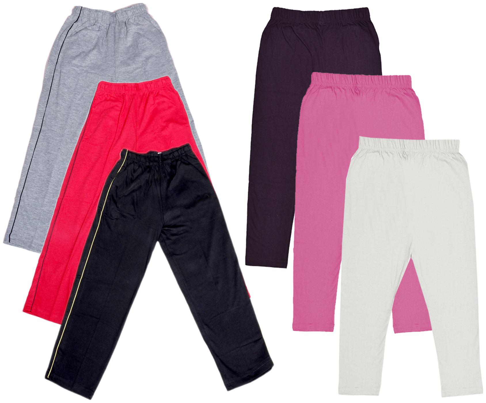 

Kavya Girl Cotton Solid Capri - Multi