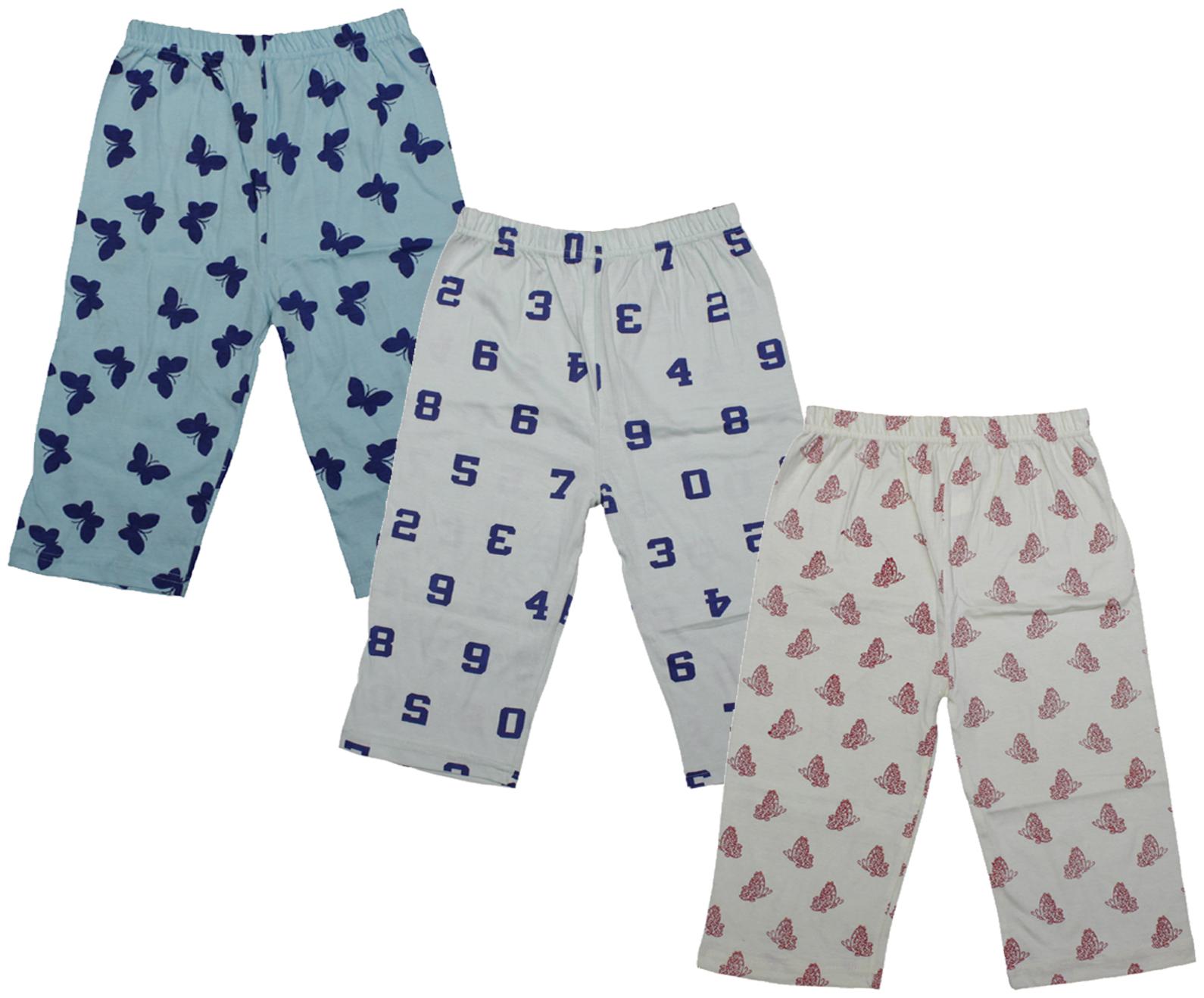 

Kavya Girl Cotton Printed Capri - Multi