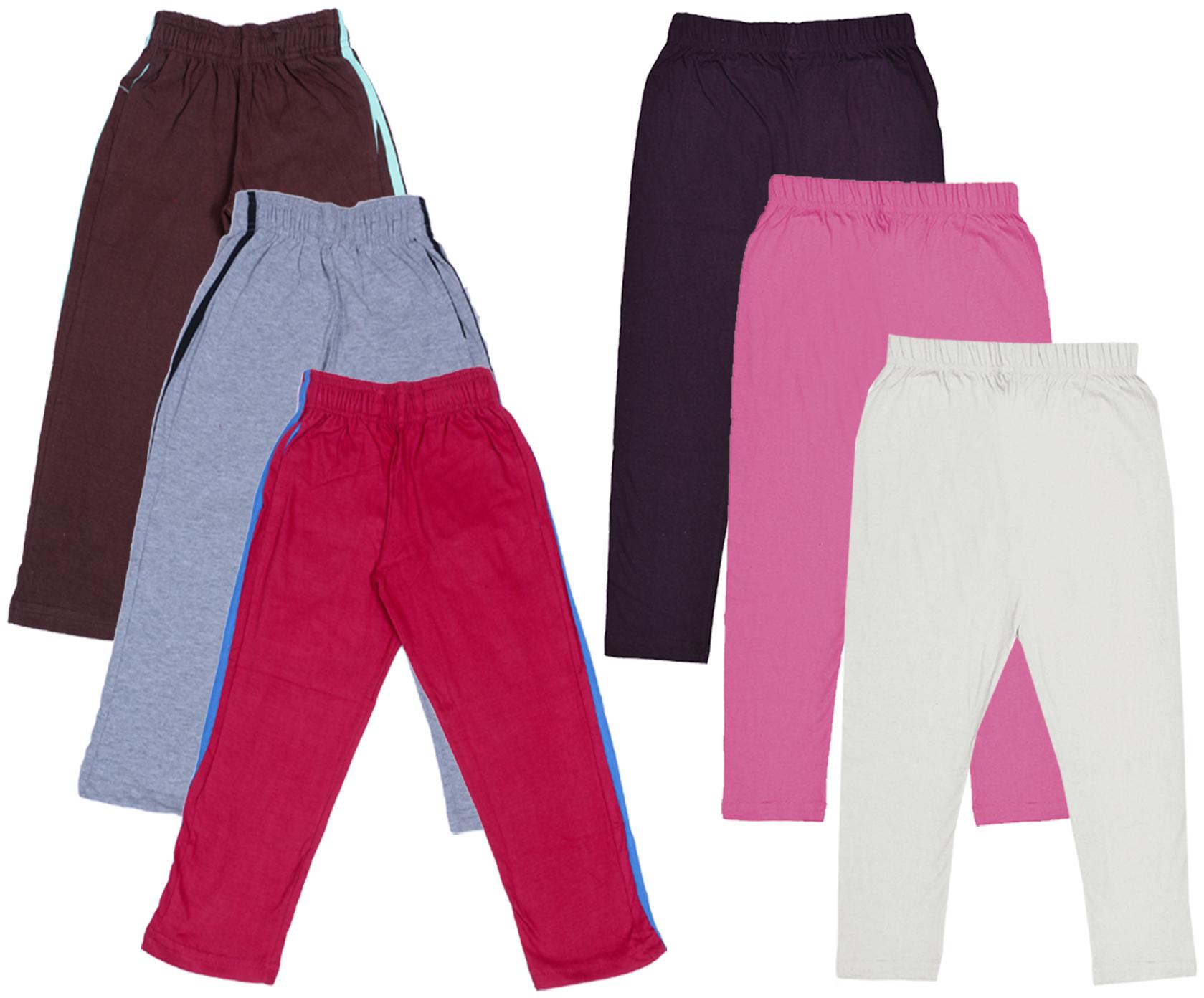 

Kavya Girl Cotton Solid Capri - Multi