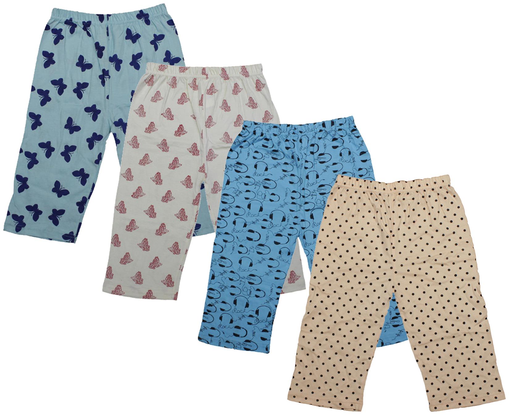

Kavya Girl Cotton Printed Capri - Multi