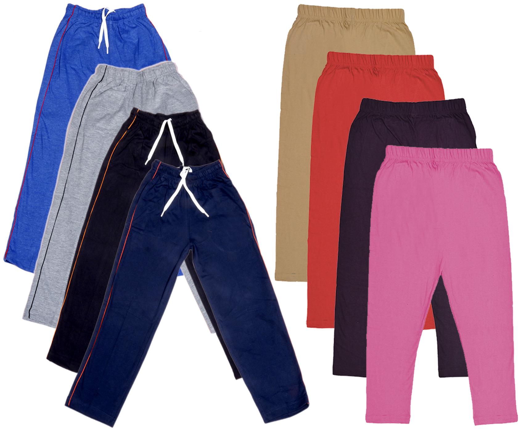 

Kavya Girl Cotton Solid Capri - Multi