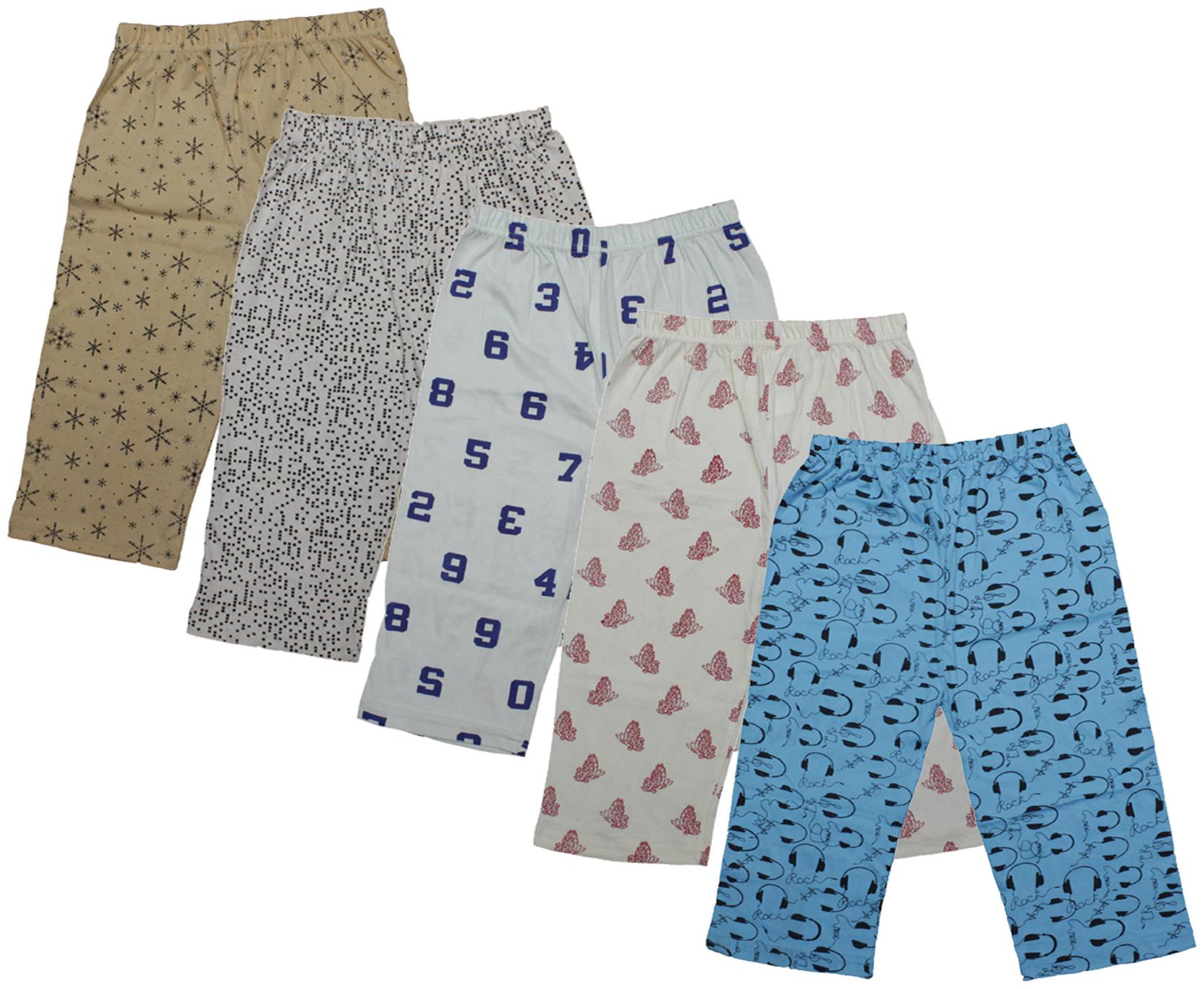 

Kavya Girl Cotton Printed Capri - Multi