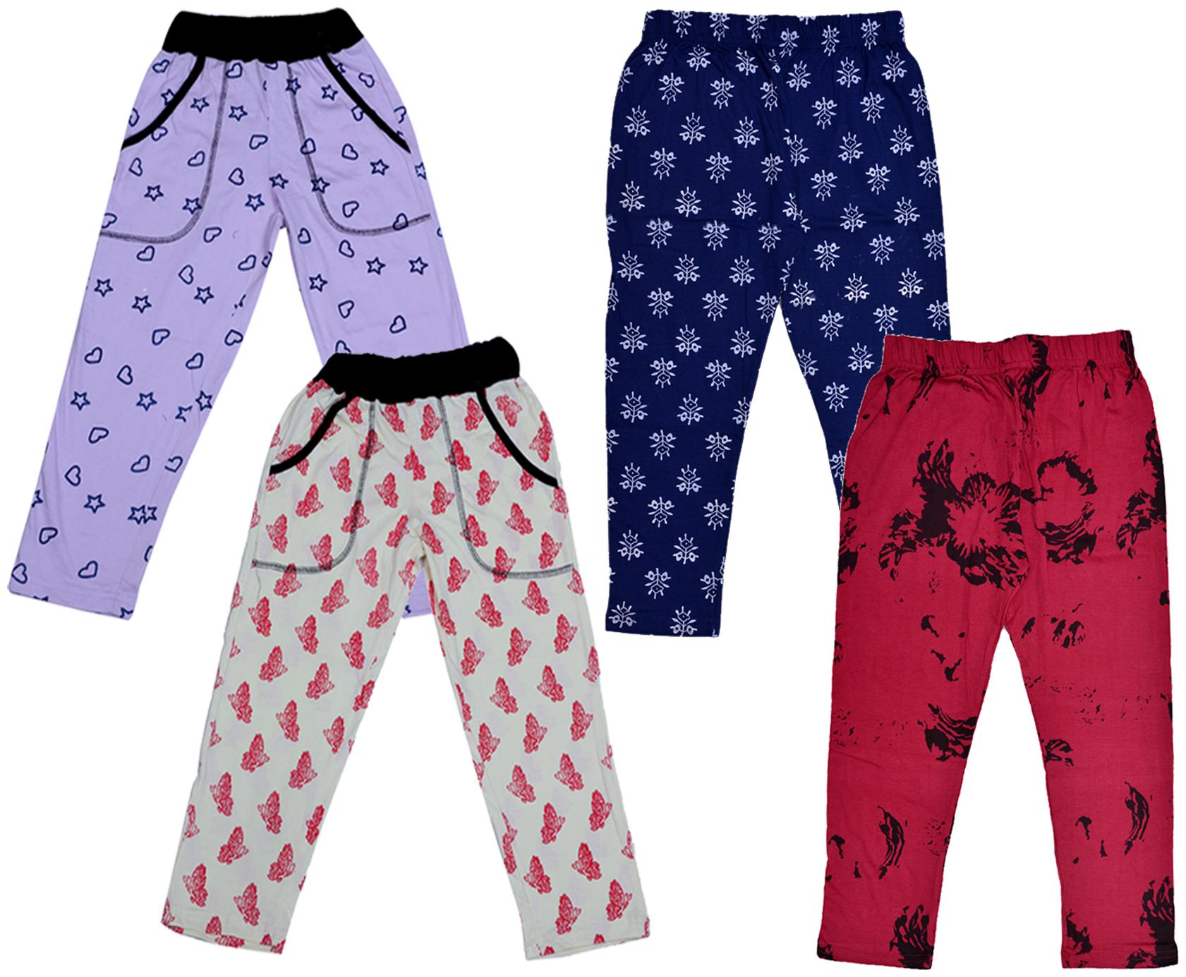 

Kavya Girl Cotton Printed Capri - Multi
