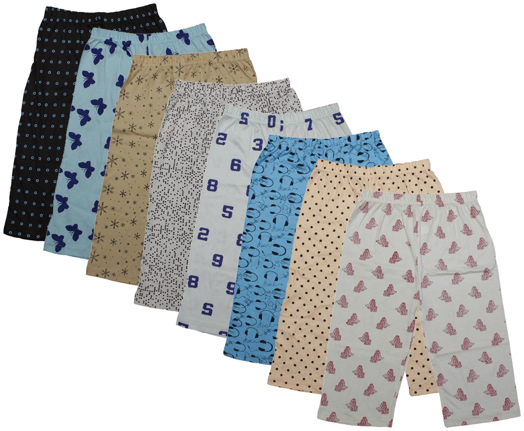 

Kavya Girl Cotton Printed Capri - Multi