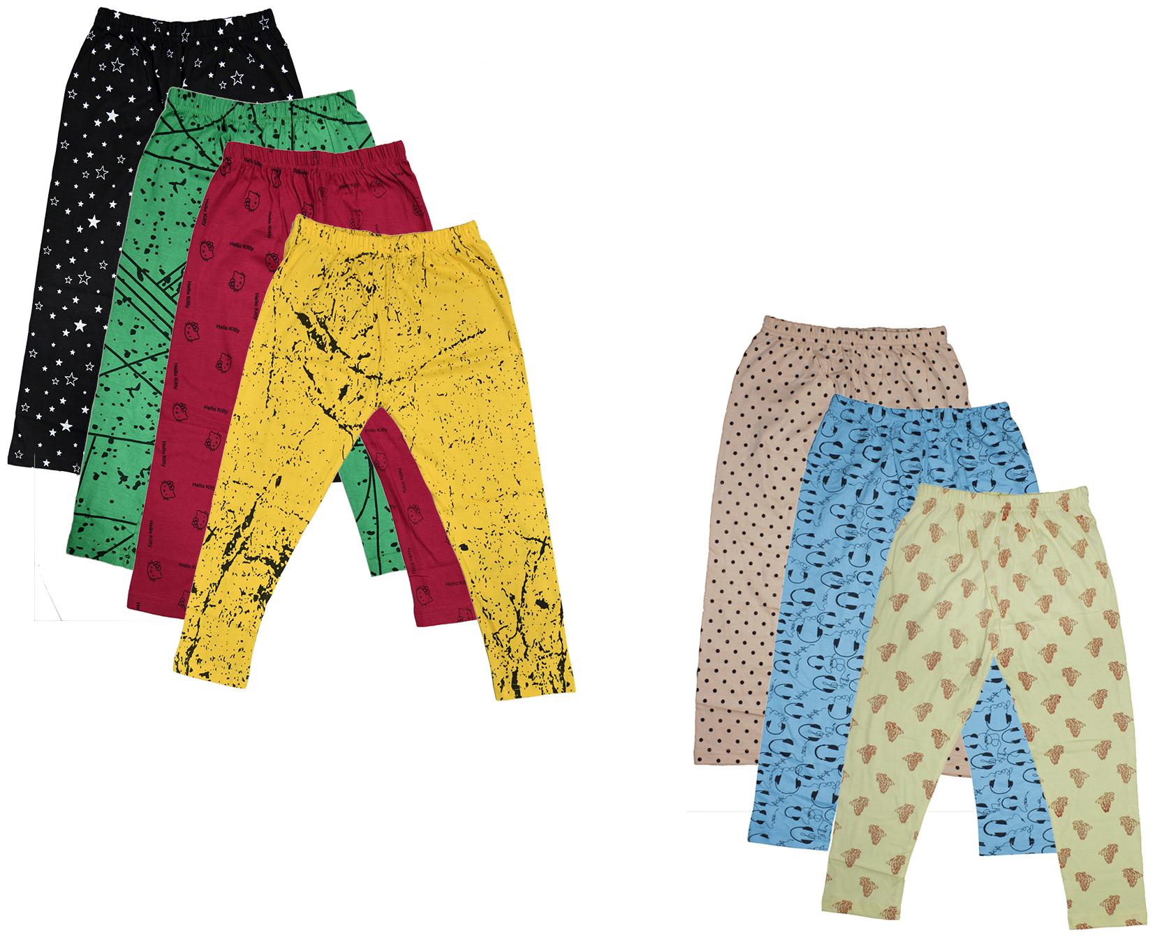 

Kavya Girl Cotton Printed Capri - Multi
