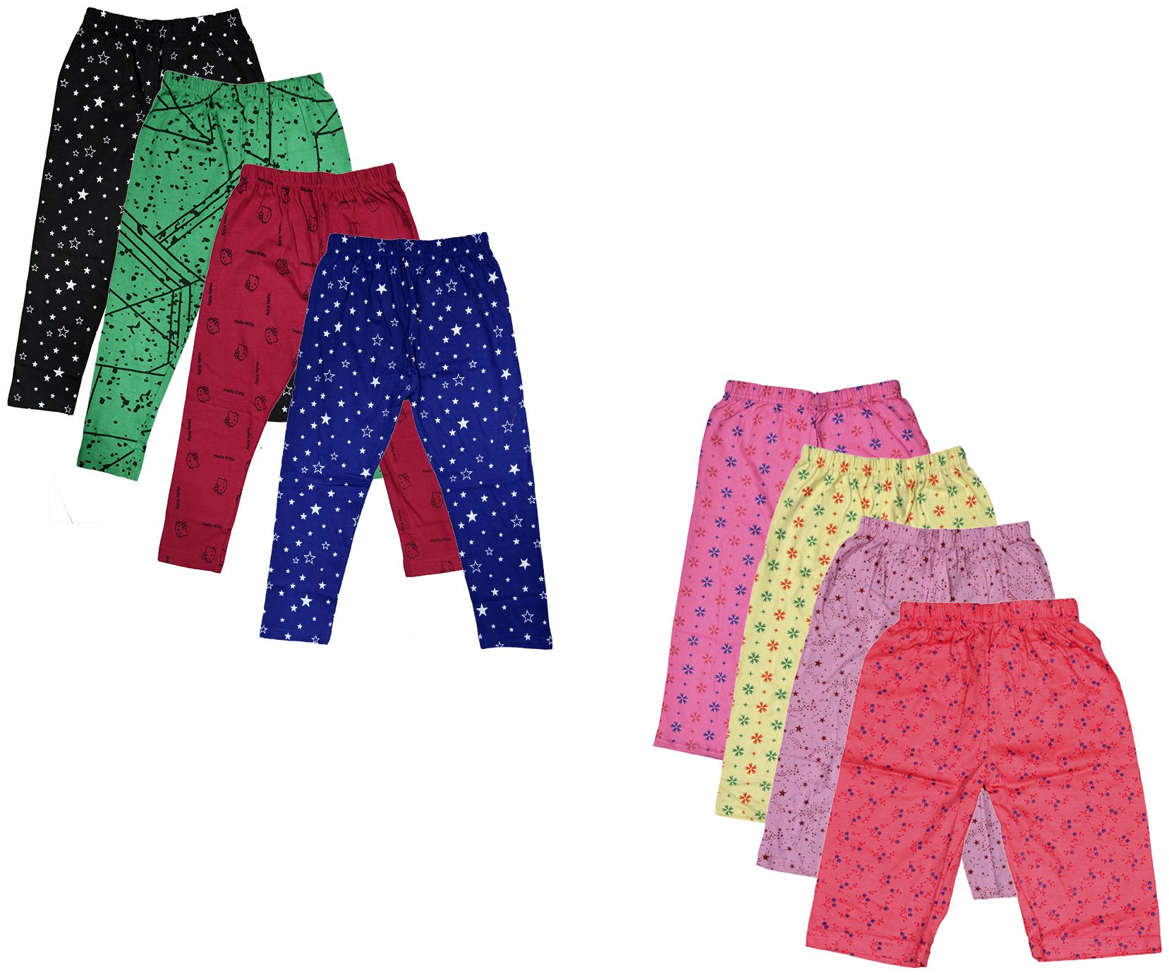 

Kavya Girl Cotton Printed Capri - Multi