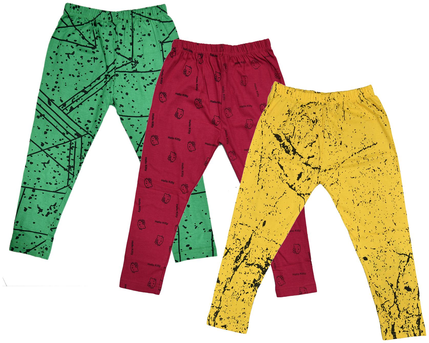 

Kavya Girl Cotton Printed Capri - Multi