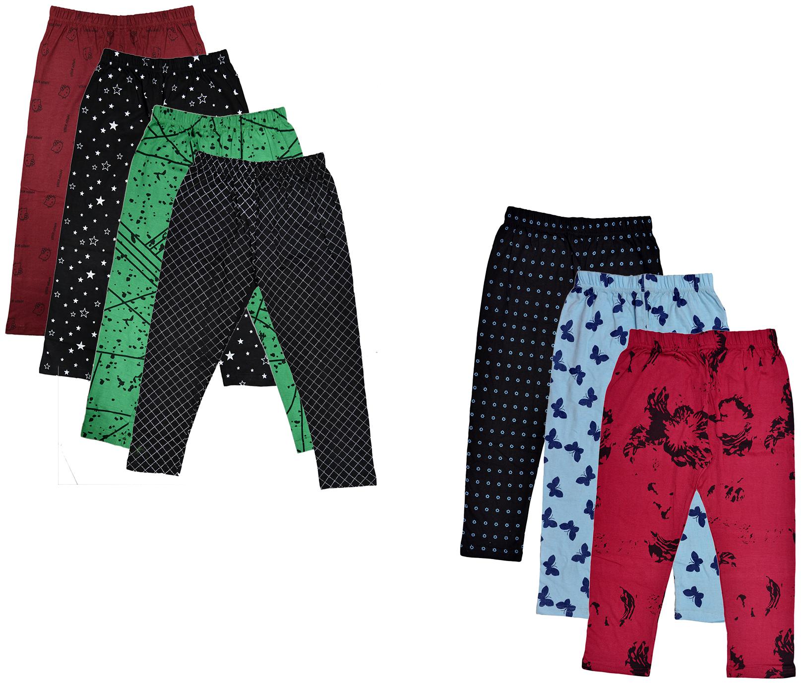 

Kavya Girl Cotton Printed Capri - Multi