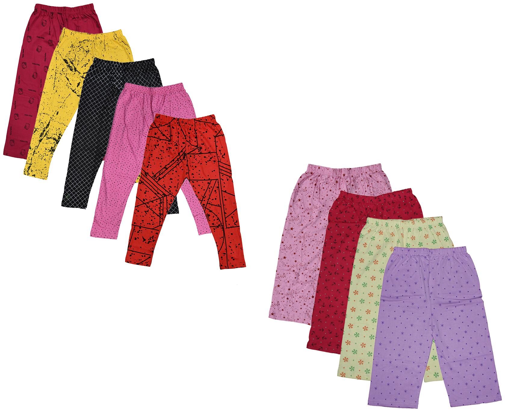 

Kavya Girl Cotton Printed Capri - Multi