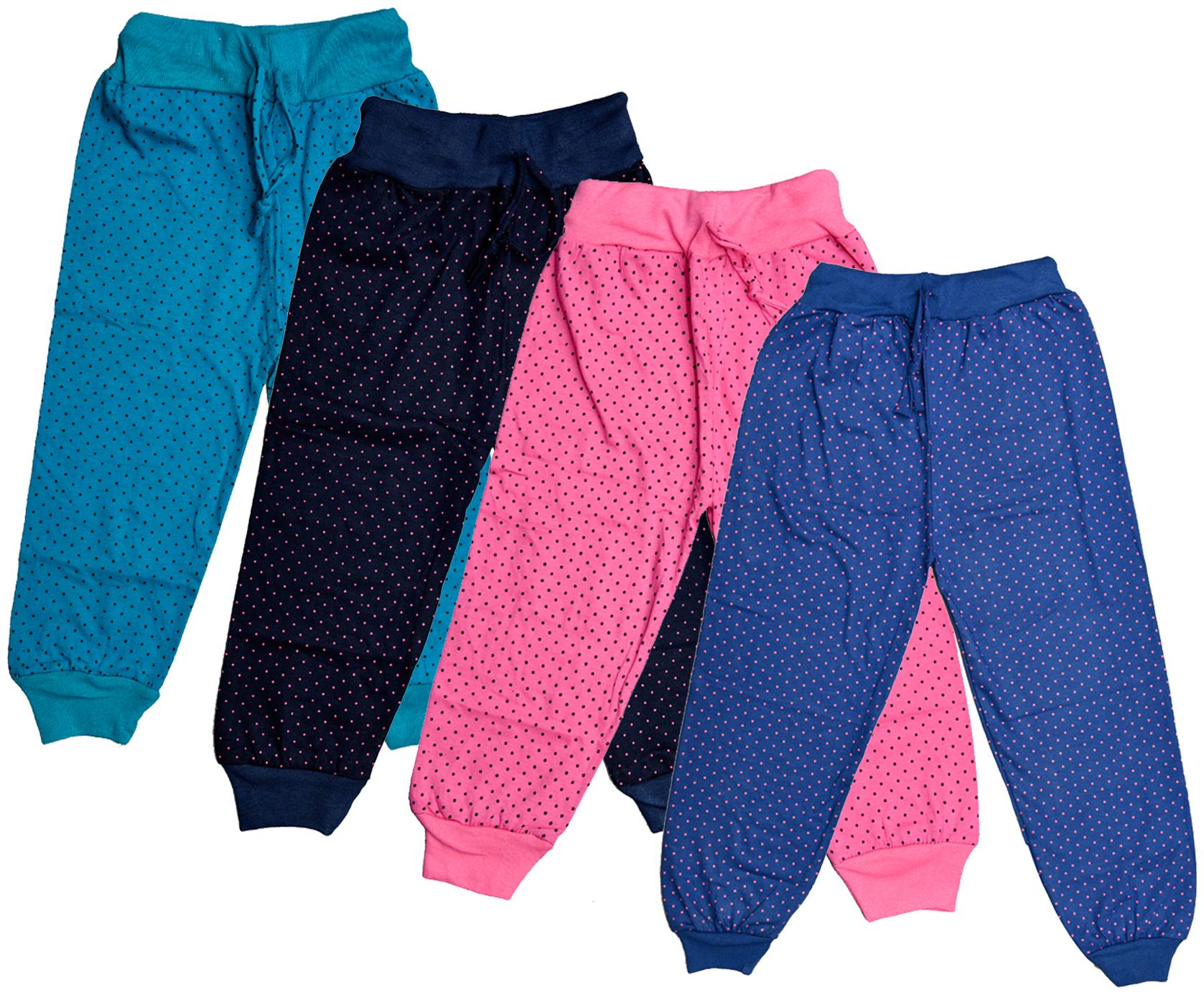 

KAVYA Girls Cotton Printed Capri (Pack of 4)