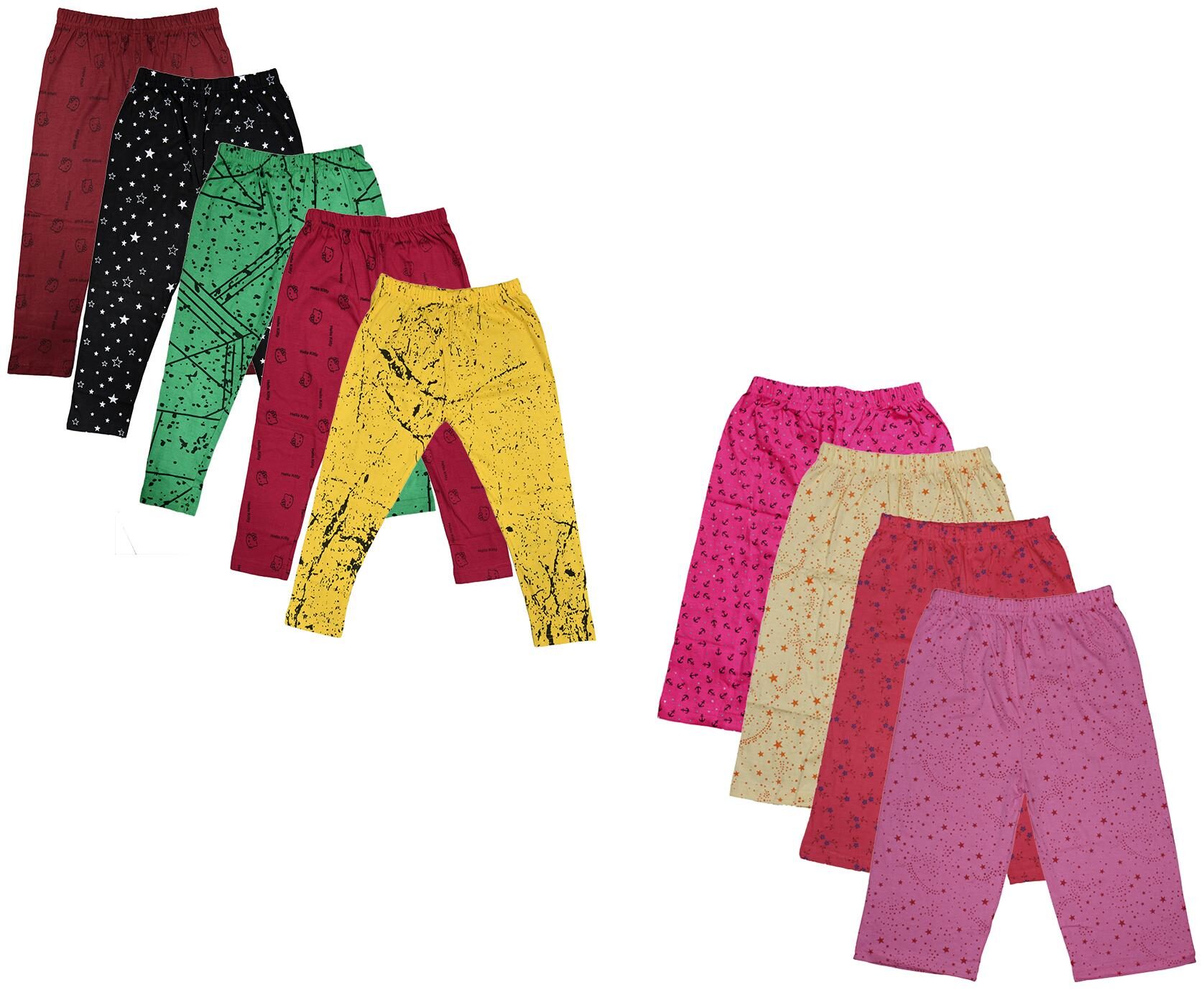 

Kavya Girl Cotton Printed Capri - Multi