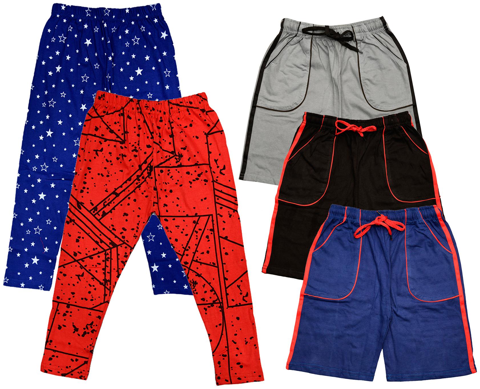 

Kavya Girl Cotton Printed Capri - Multi