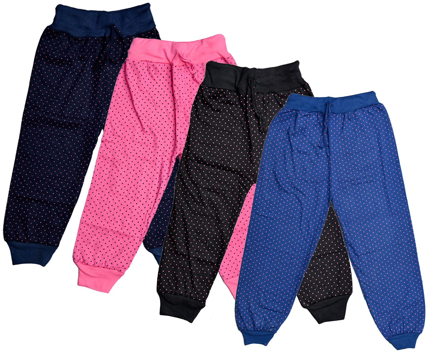 

KAVYA Girls Cotton Printed Capri (Pack of 4)