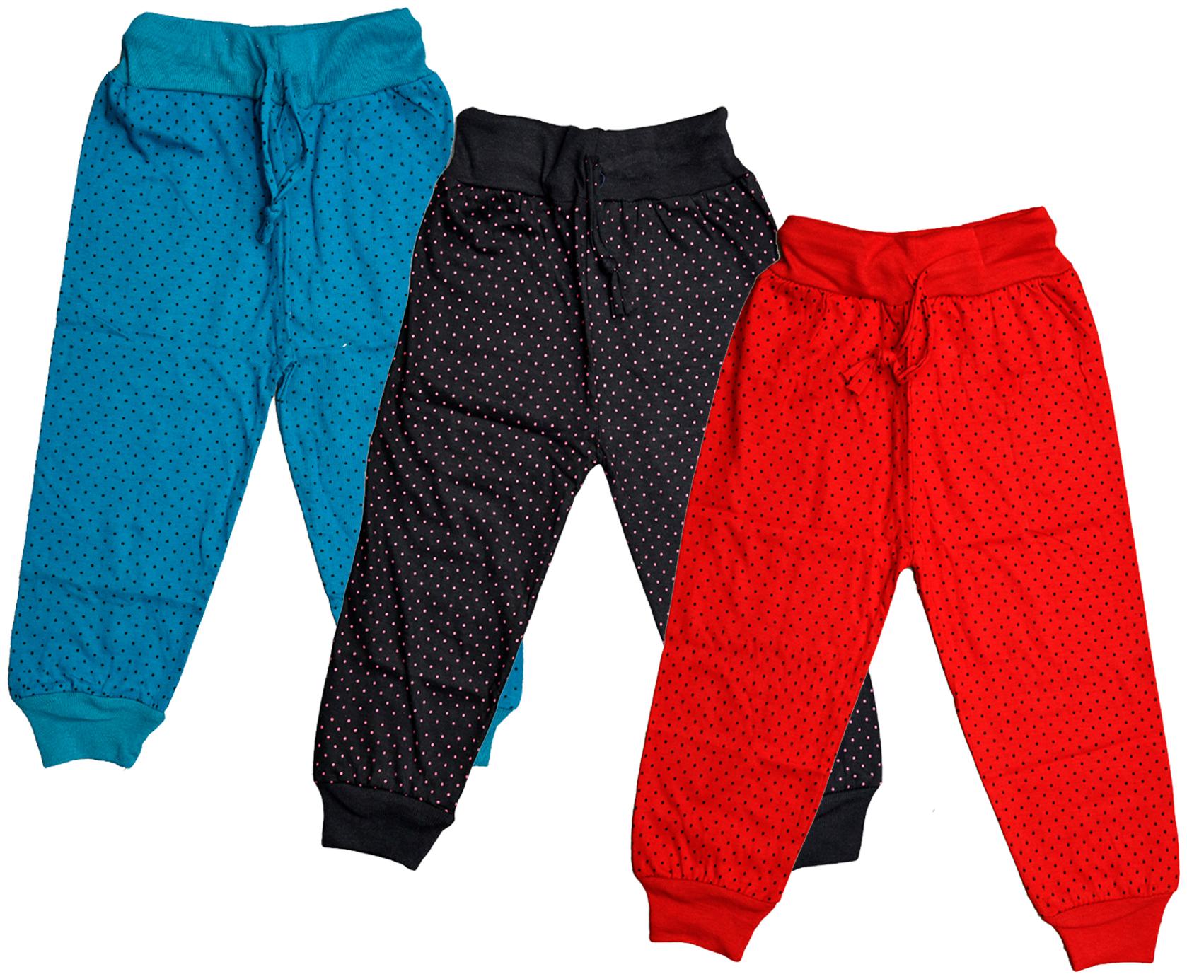 

KAVYA Girls Cotton Printed Capri (Pack of 3)