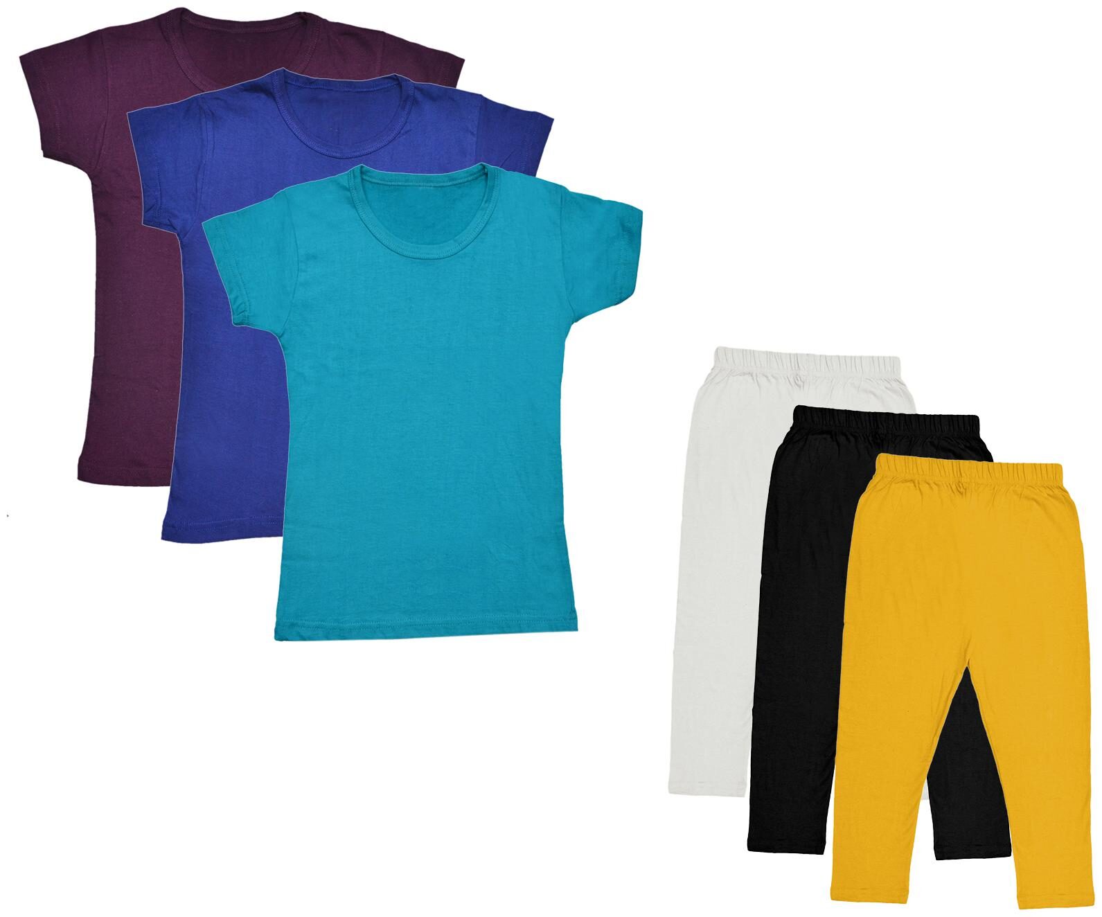 

Kavya Girl Cotton Top Bottom Set - Multi