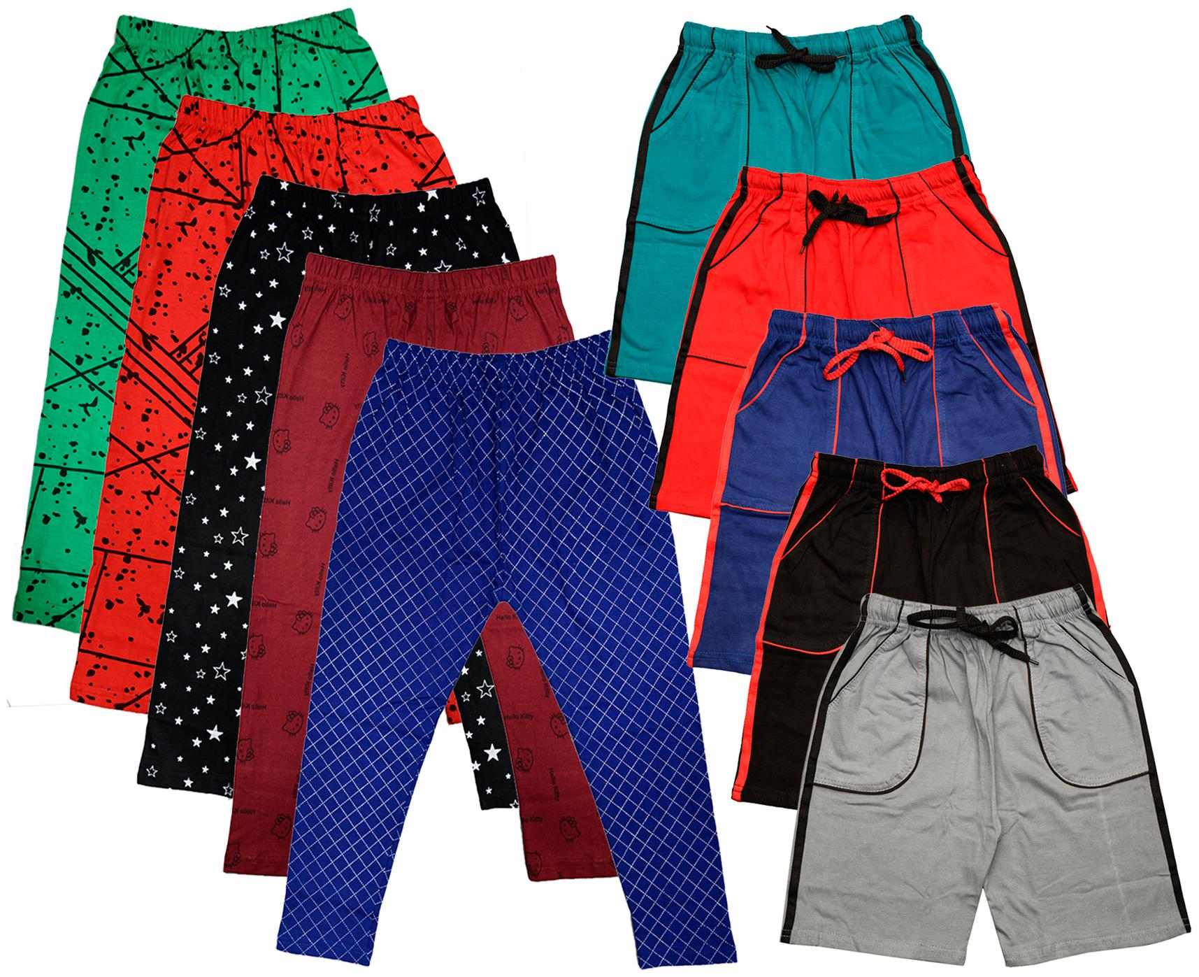 

Kavya Girl Cotton Printed Capri - Multi
