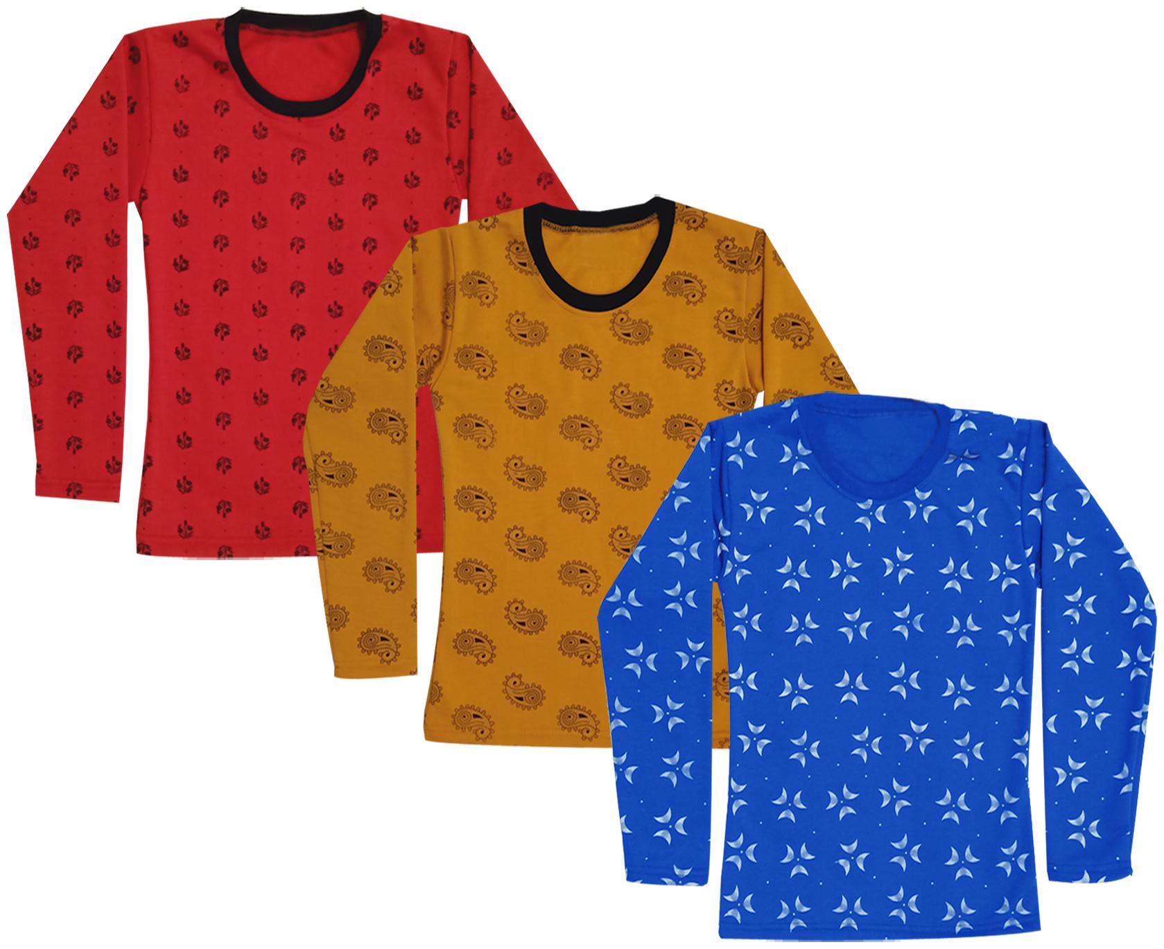 

Kavya Girl Wool Printed T shirt - Multi