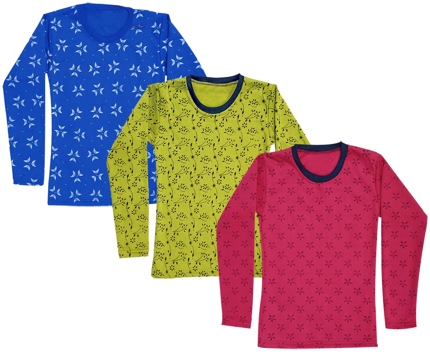 

Kavya Girl Wool Printed T shirt - Multi