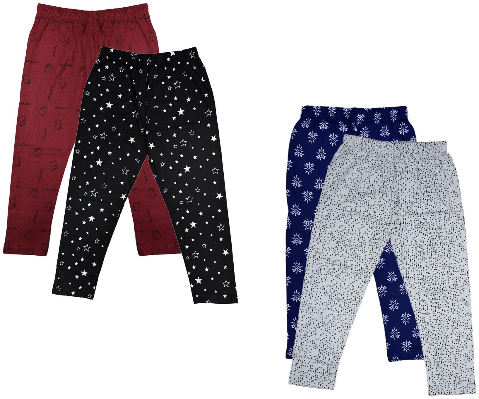 

Kavya Girl Cotton Printed Capri - Multi