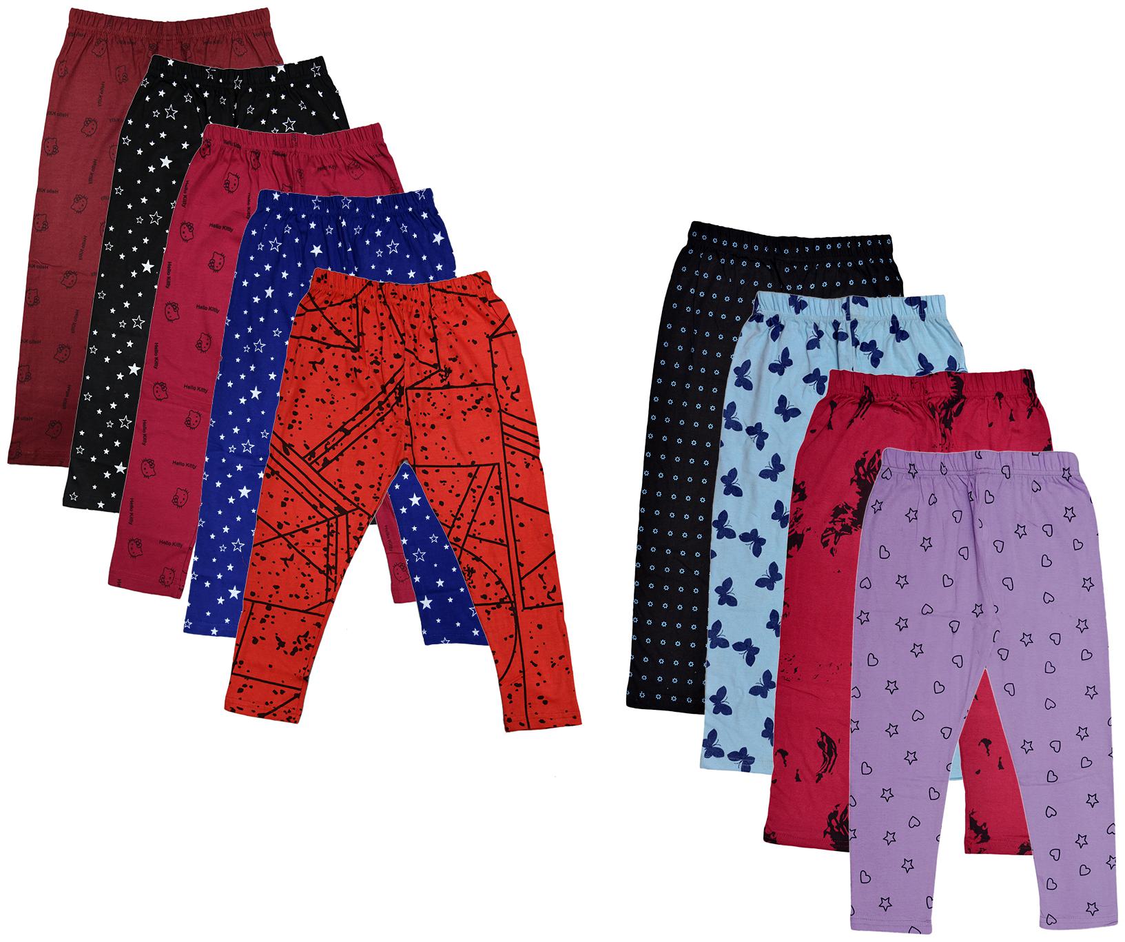 

Kavya Girl Cotton Printed Capri - Multi