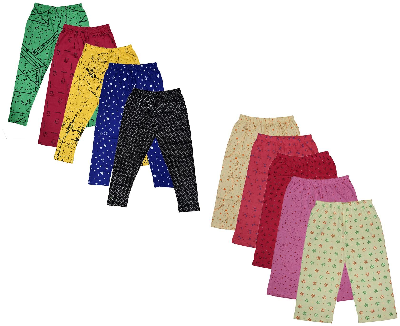 

Kavya Girl Cotton Printed Capri - Multi
