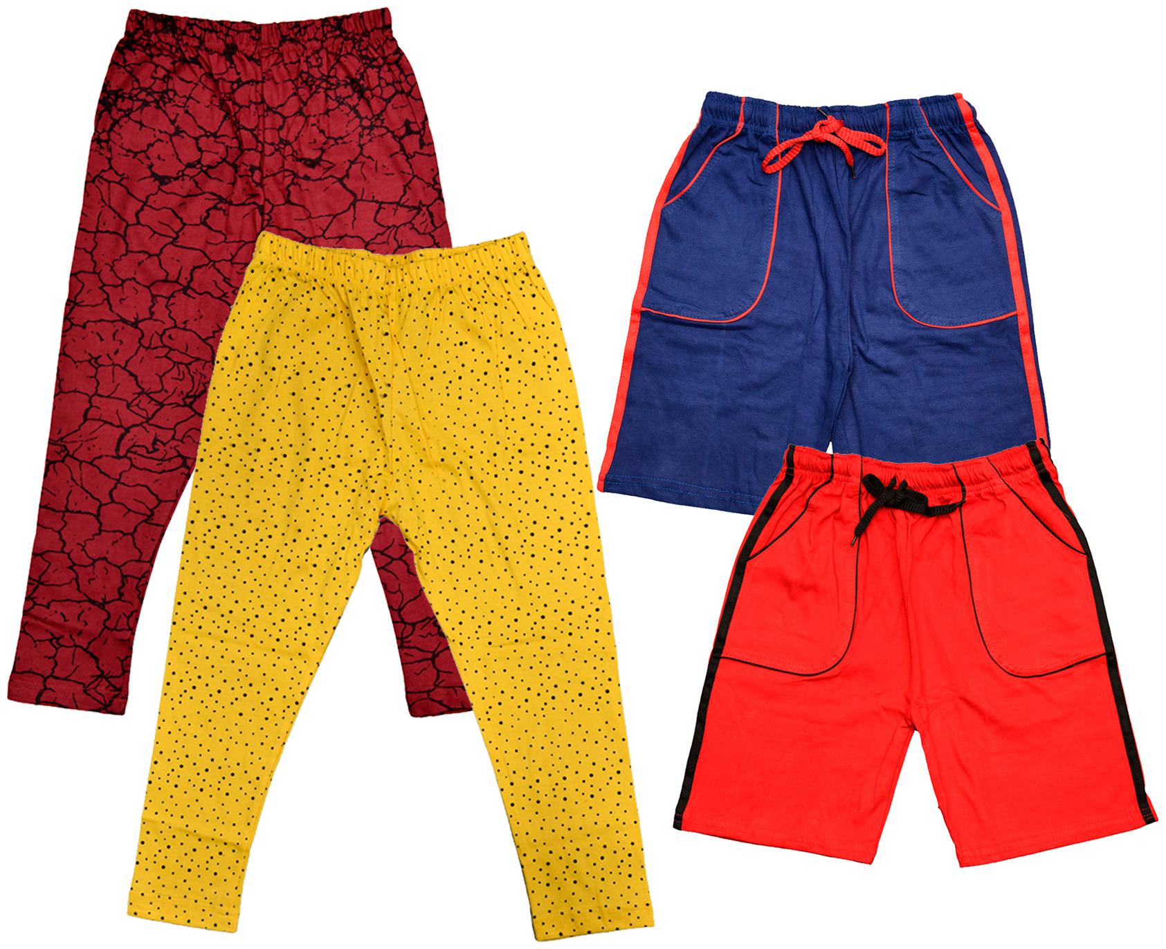 

Kavya Girl Cotton Printed Capri - Multi
