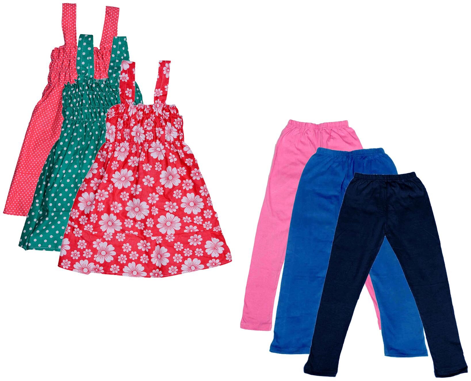 

Kavya Girl Cotton Top Bottom Set - Multi