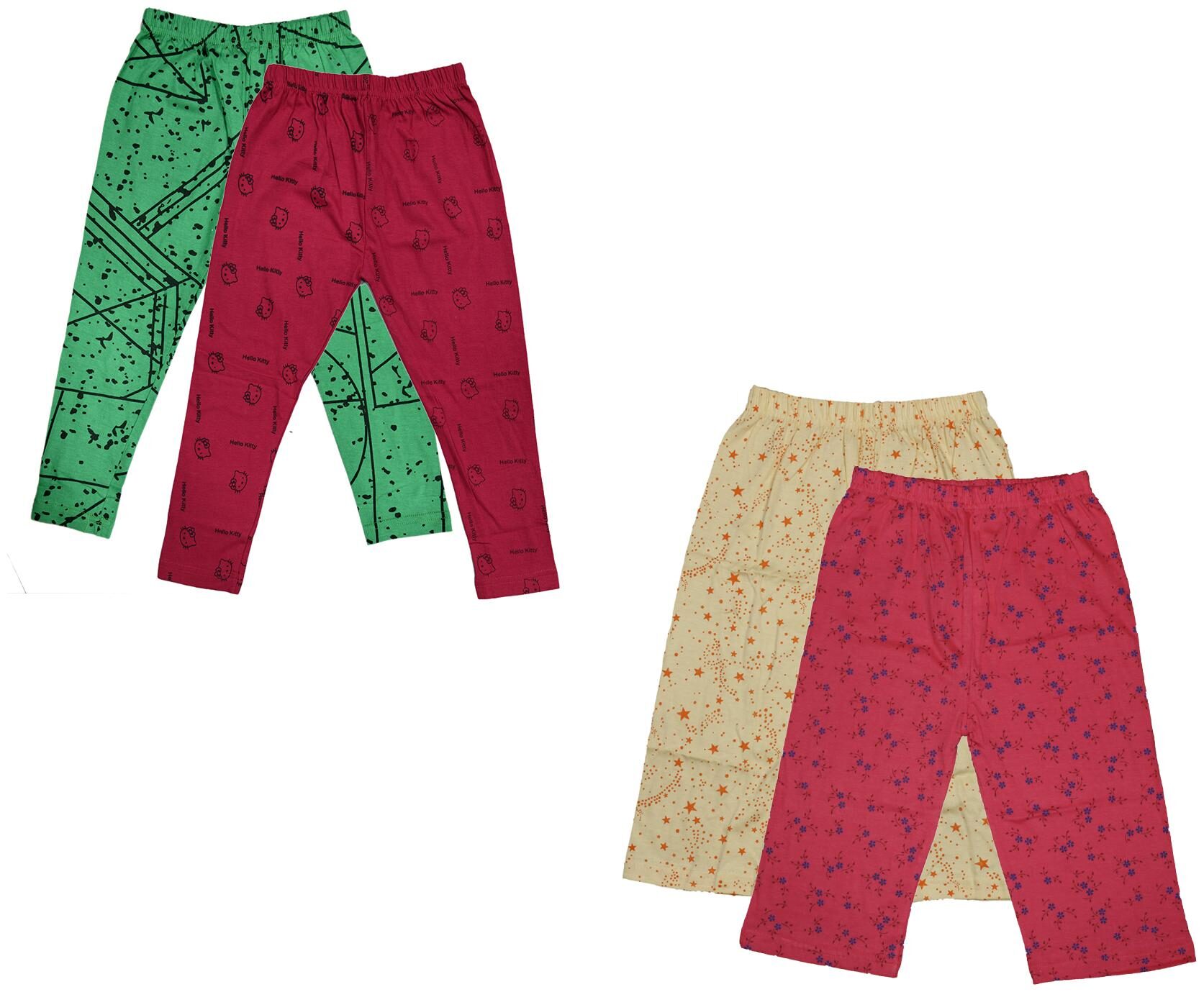 

Kavya Girl Cotton Printed Capri - Multi