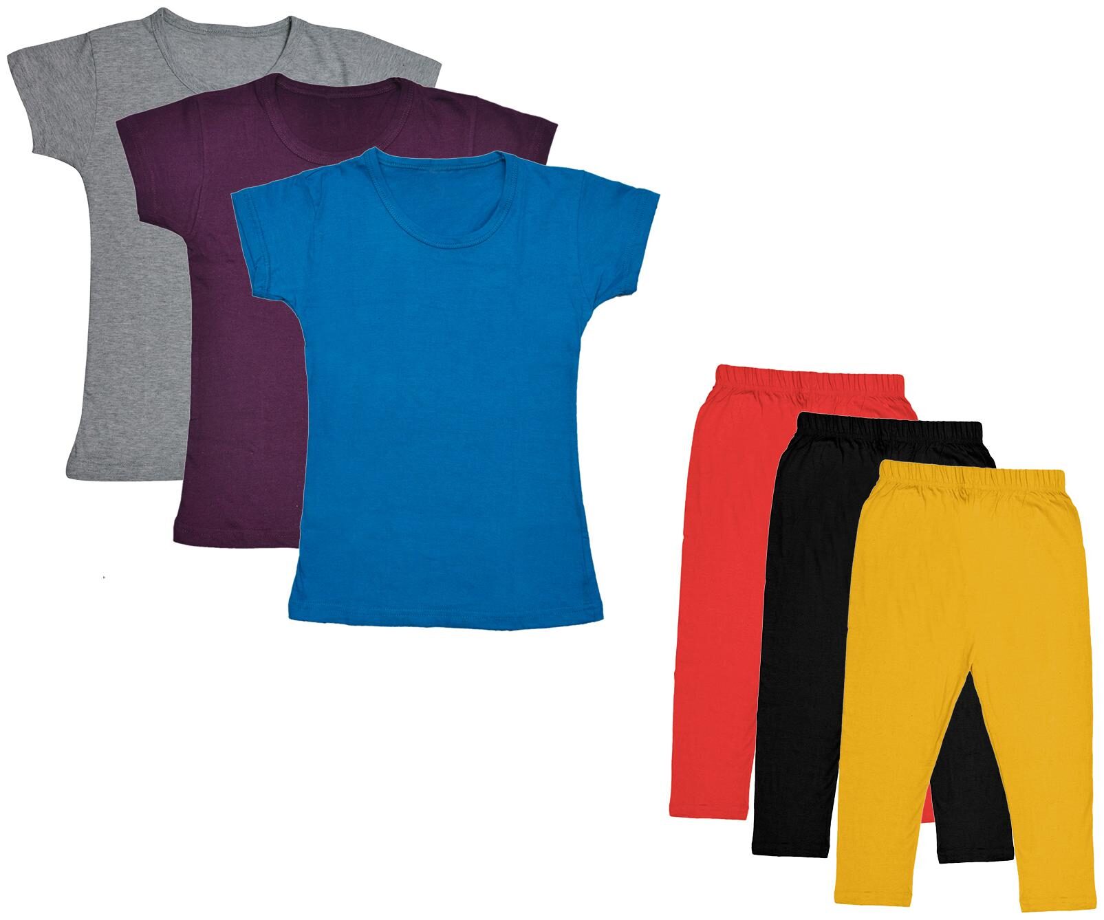 

Kavya Girl Cotton Top Bottom Set - Multi