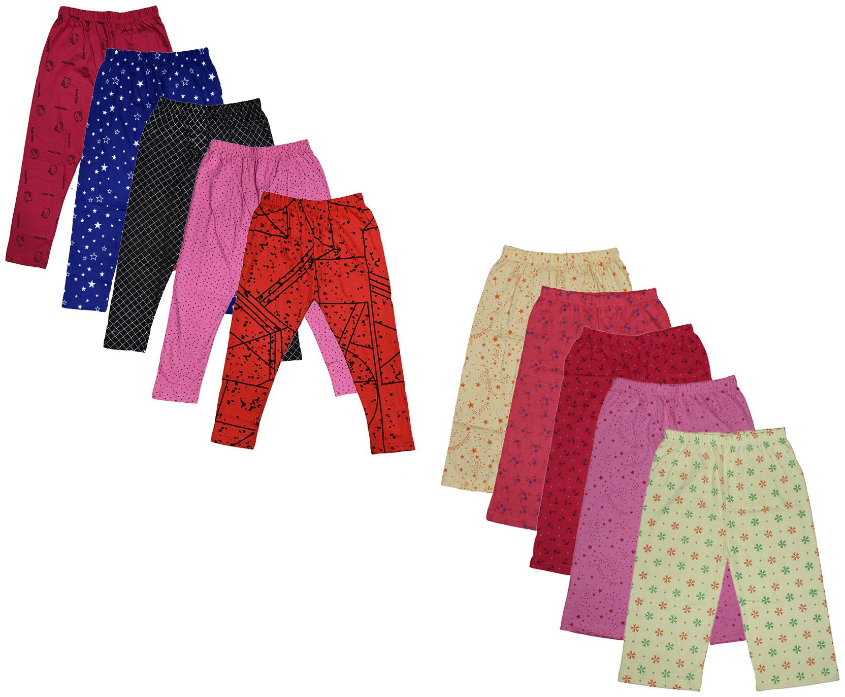 

Kavya Girl Cotton Printed Capri - Multi