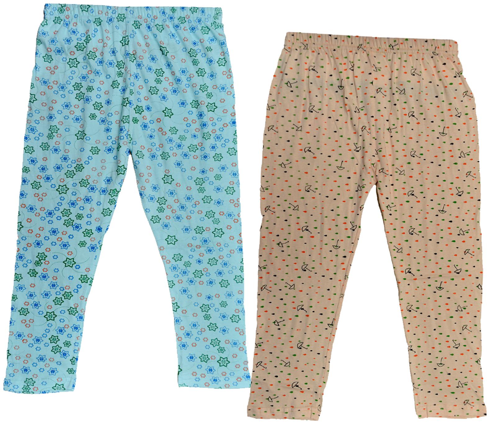 

Kavya Girl Cotton Printed Capri - Multi