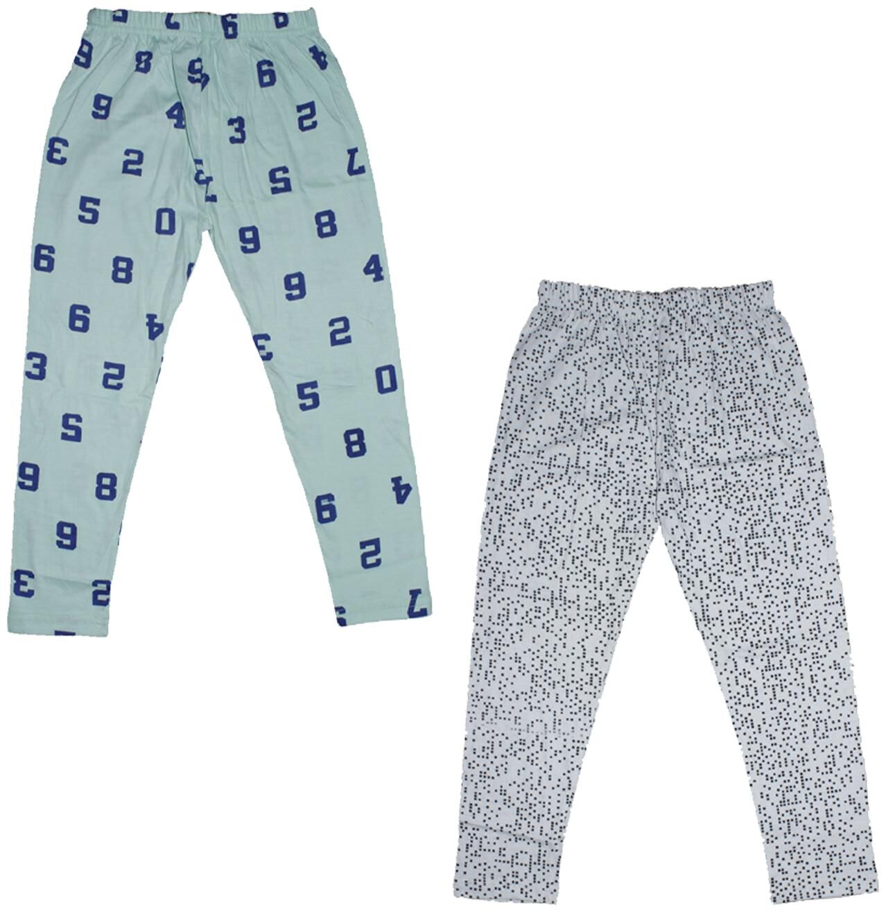 

KAVYA Girls Combo Pack Of Printed Capri Multi (Pack of 2)