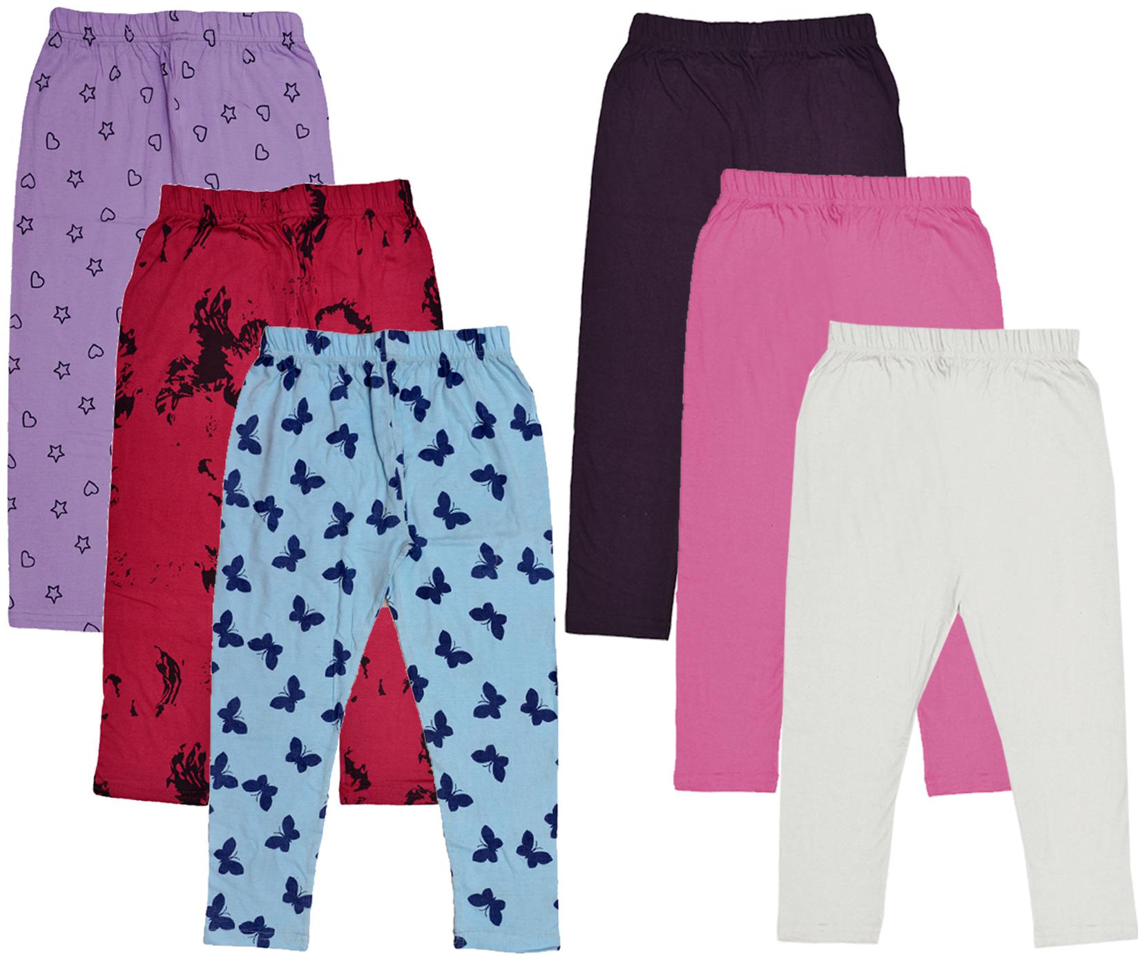 

Kavya Girl Cotton Printed Capri - Multi