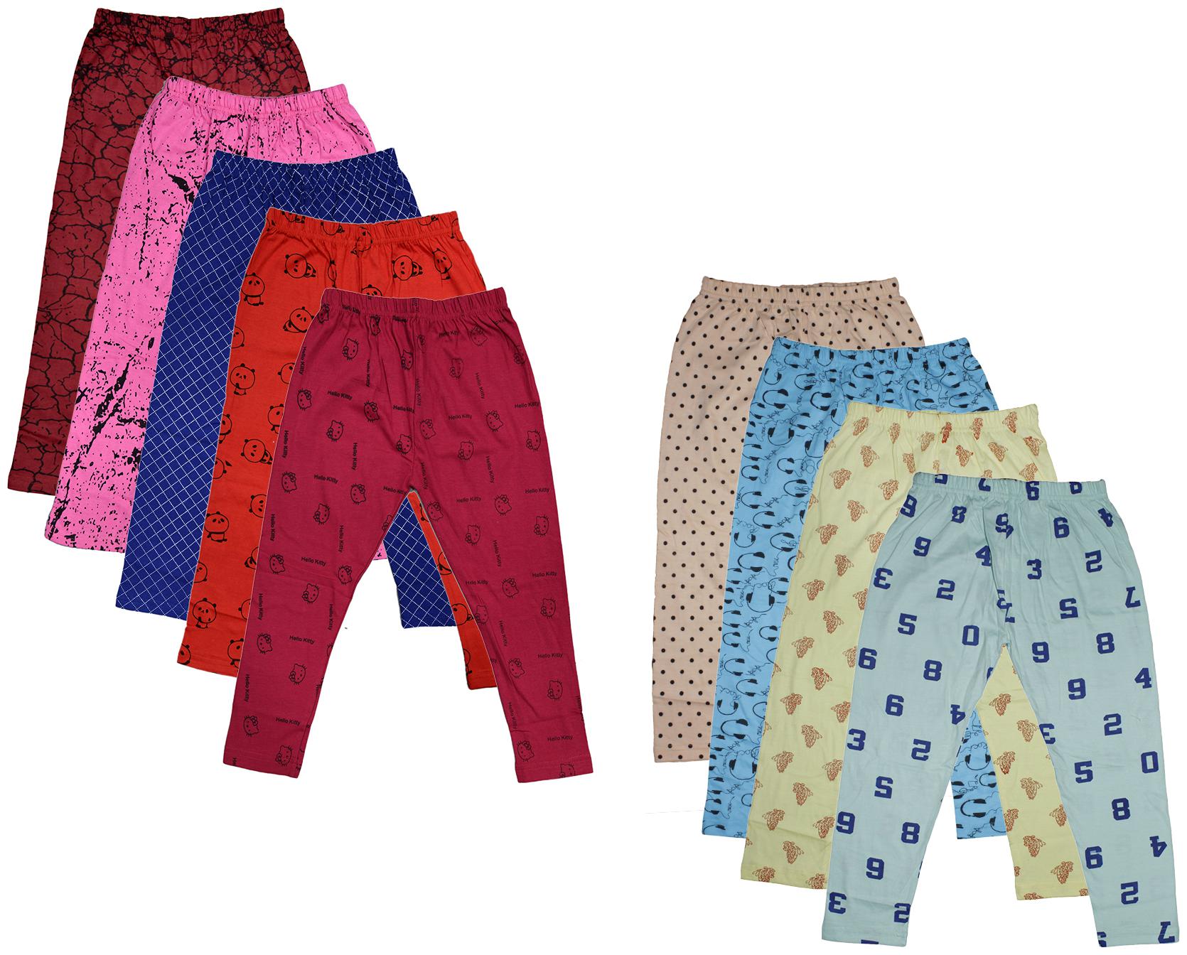 

Kavya Girl Cotton Printed Capri - Multi