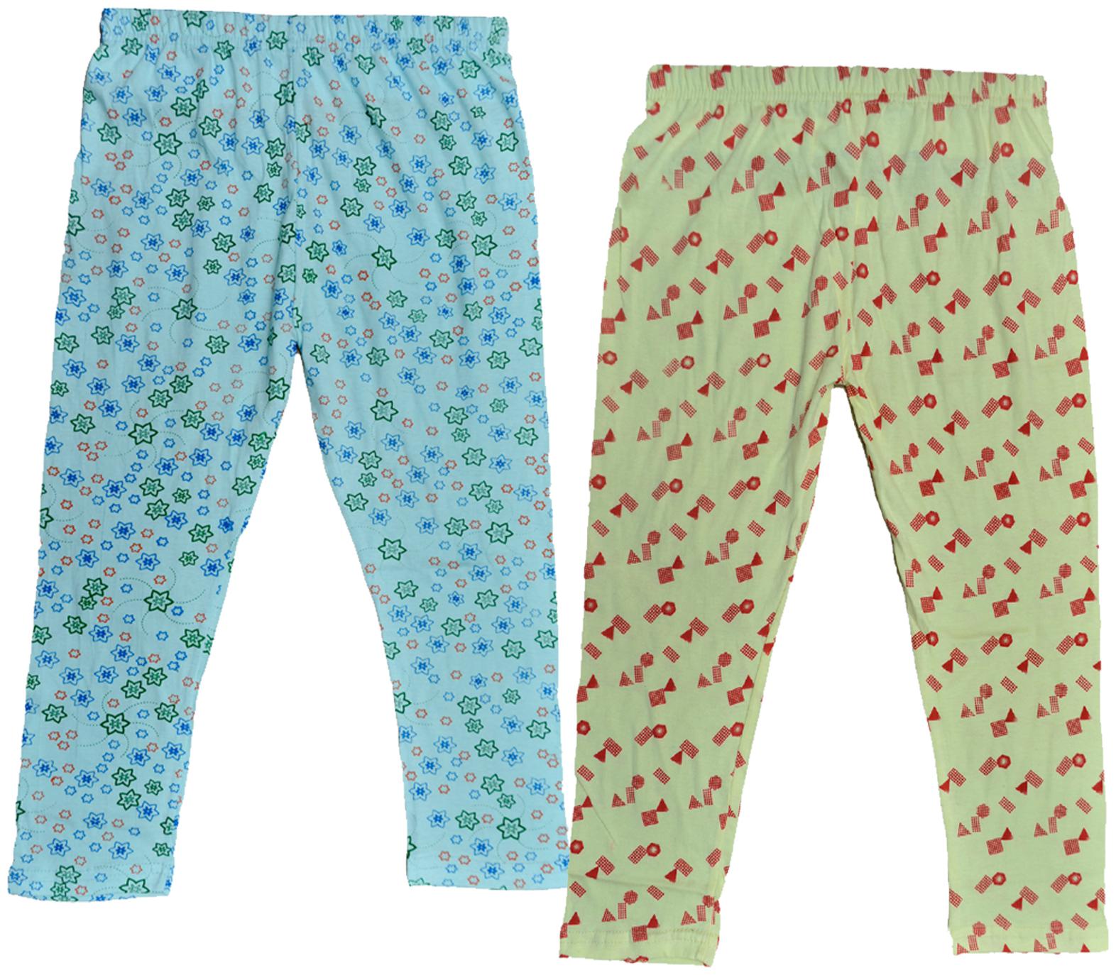 

Kavya Girl Cotton Printed Capri - Multi