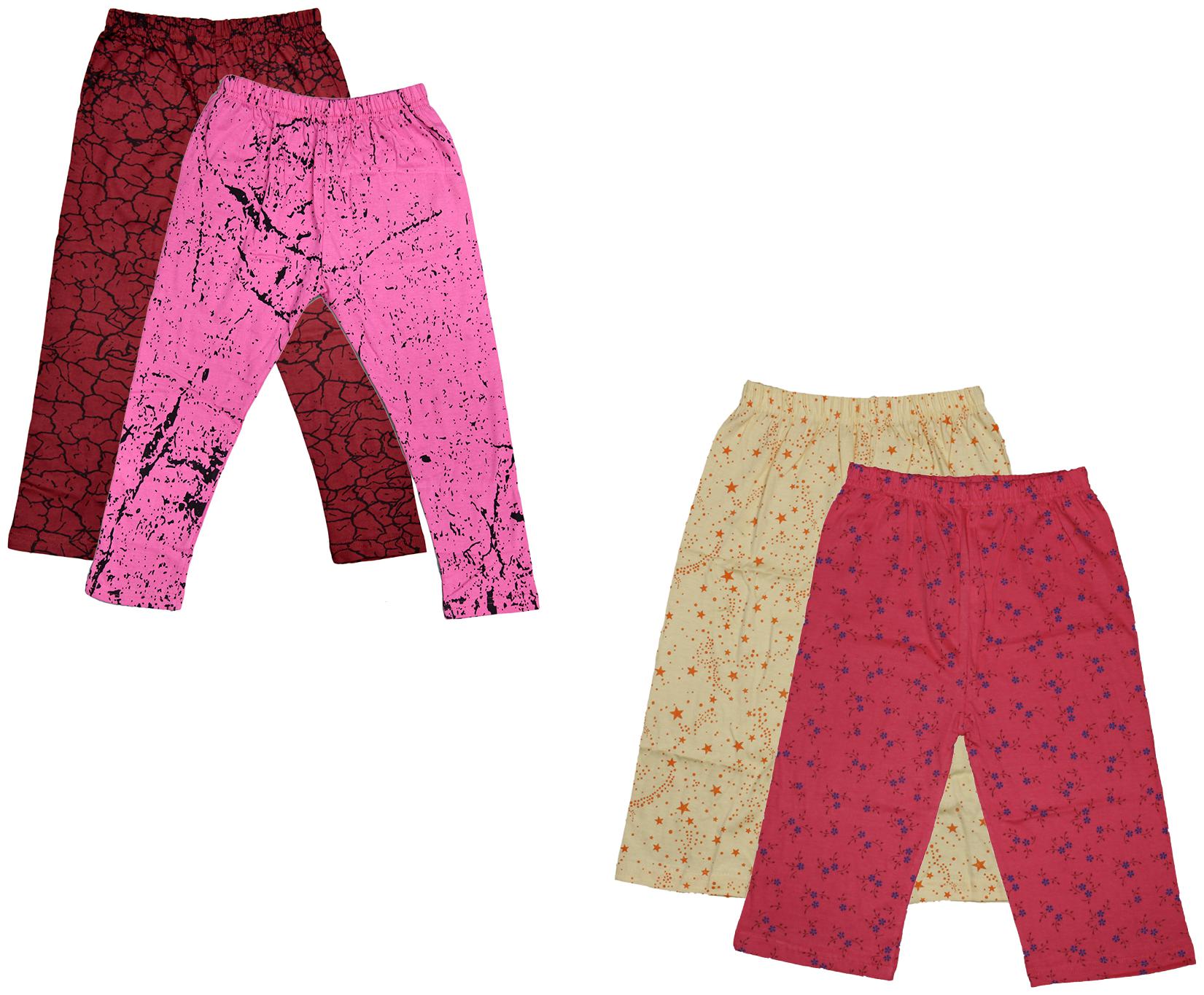 

Kavya Girl Cotton Printed Capri - Multi