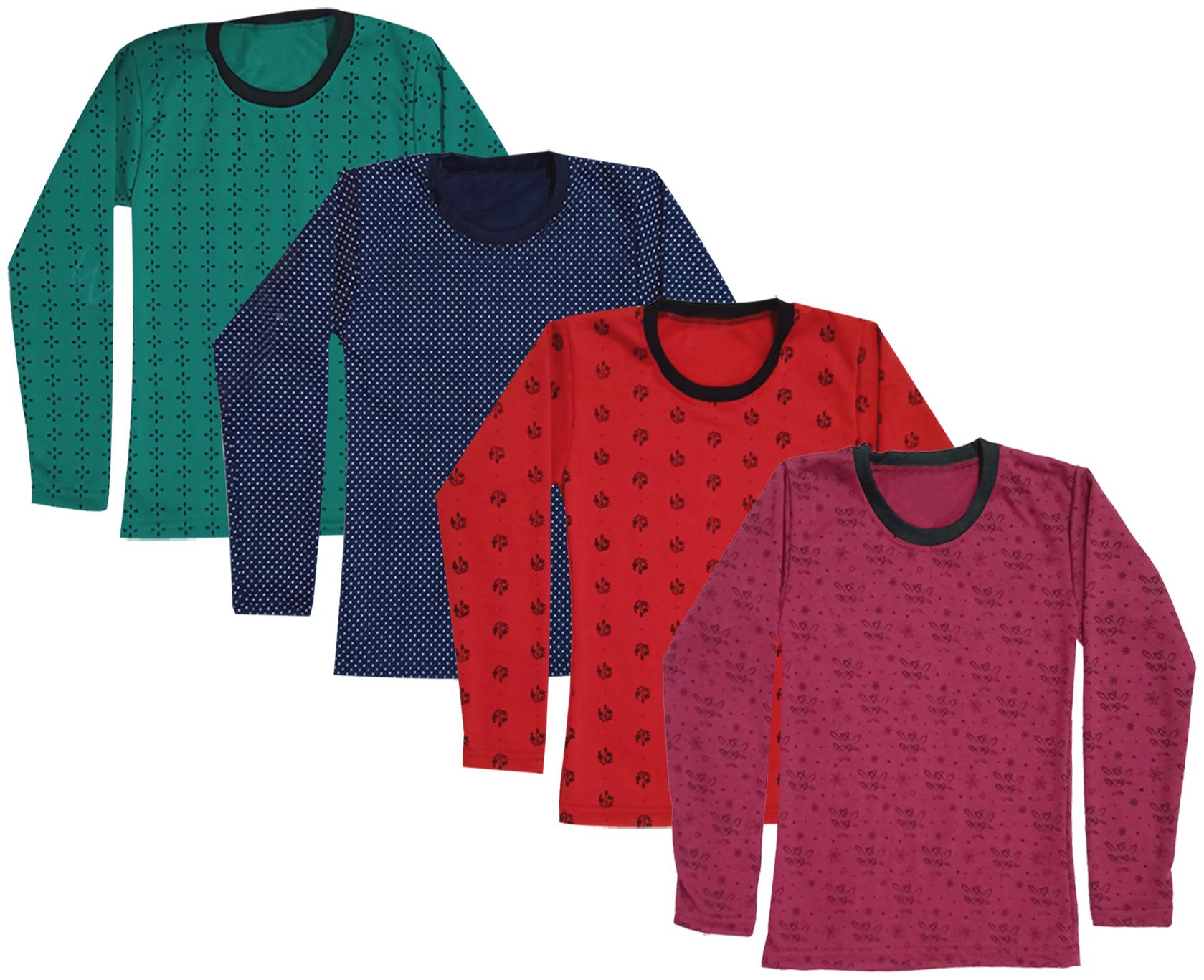 

Kavya Girl Wool Printed T shirt - Multi